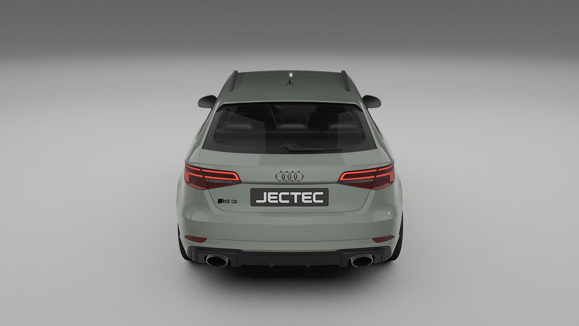 Audi RS3 Sportback 8V facelift LCI TPU Lackskyddsfilm | SLATE Färgskiftande PPF – Komplett Förskuret Kit