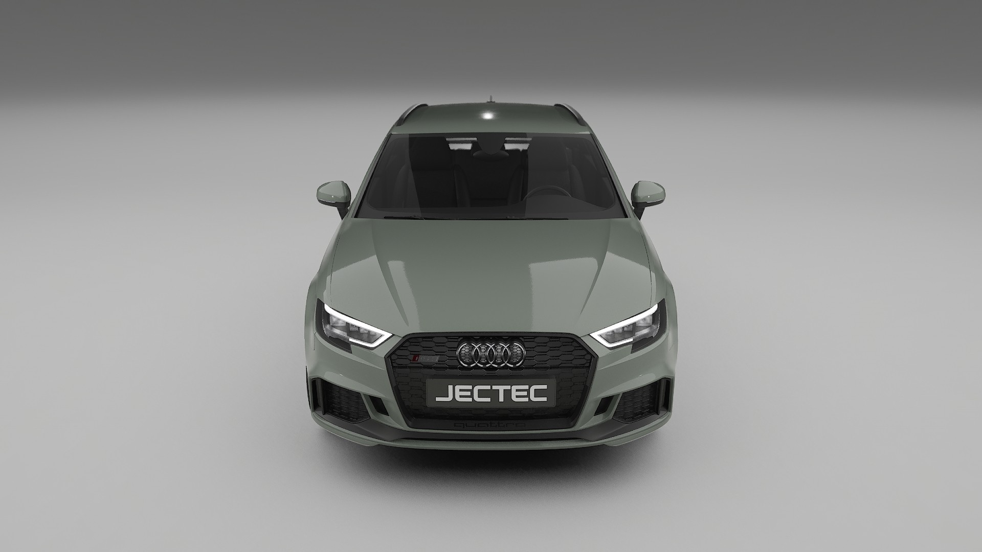 Audi RS3 Sportback 8V facelift LCI TPU Lackskyddsfilm | SLATE Färgskiftande PPF – Komplett Förskuret Kit