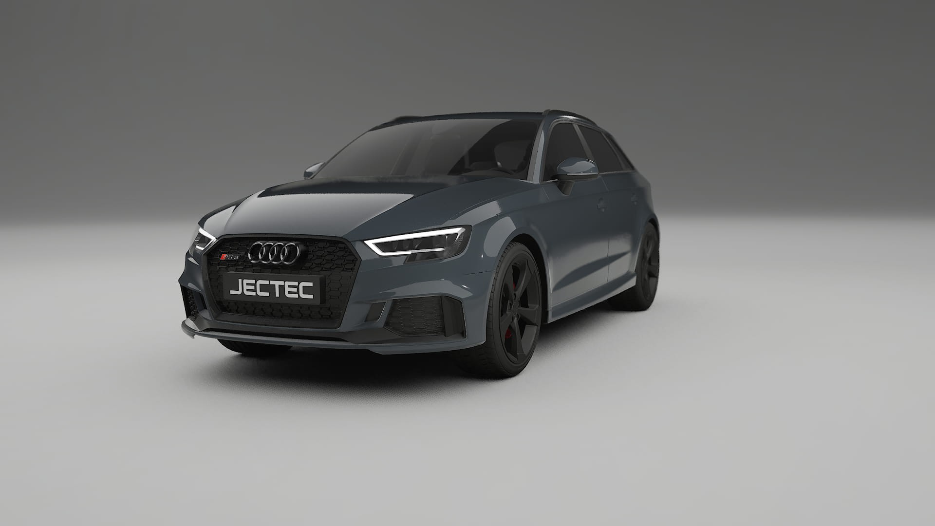 Audi RS3 Sportback 8V facelift LCI TPU Lackskyddsfilm | GRANITE Färgskiftande PPF – Komplett Förskuret Kit
