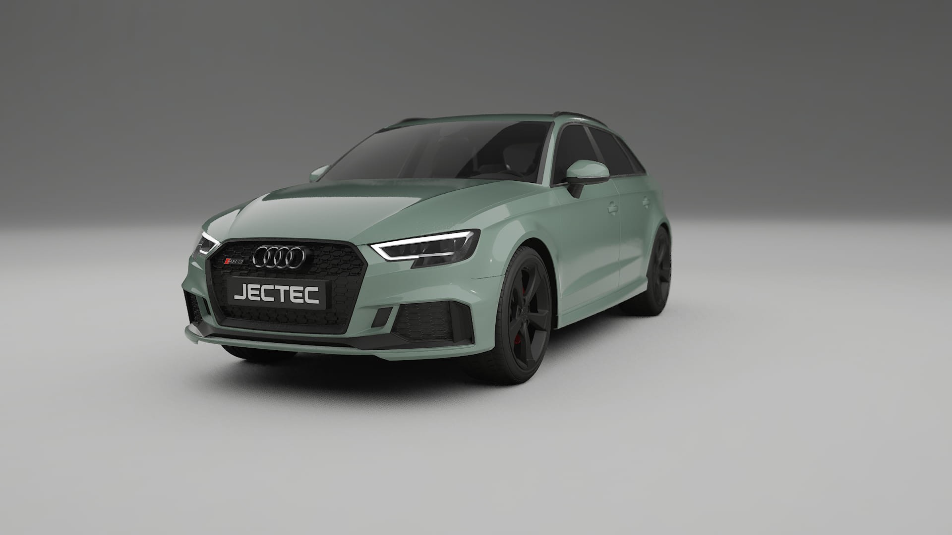Audi RS3 Sportback 8V facelift LCI TPU Lackskyddsfilm | CINDER Färgskiftande PPF – Komplett Förskuret Kit