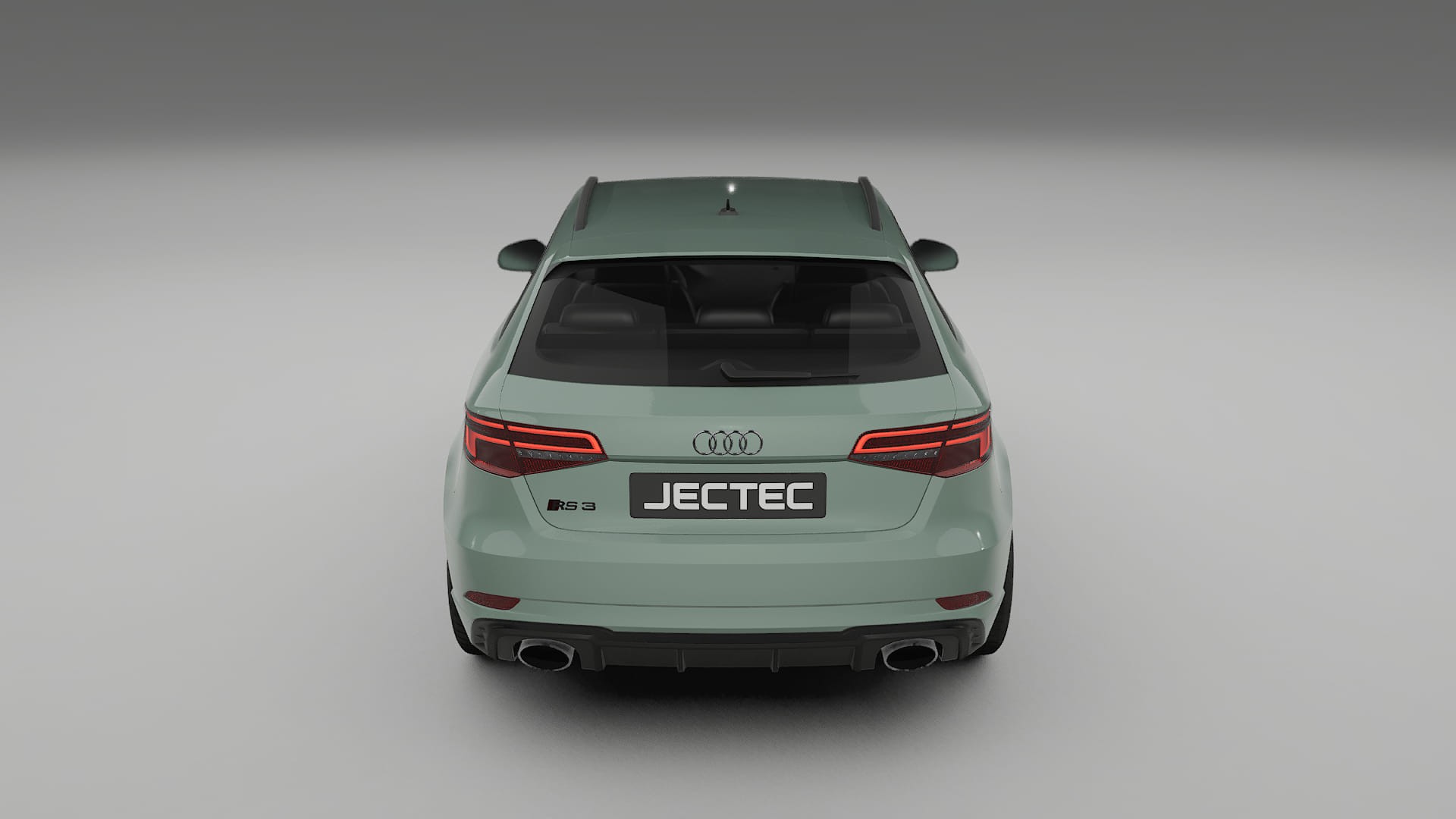 Audi RS3 Sportback 8V facelift LCI TPU Lackskyddsfilm | CINDER Färgskiftande PPF – Komplett Förskuret Kit