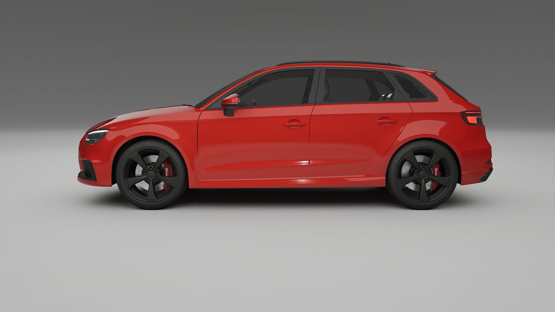 Audi RS3 Sportback 8V facelift LCI TPU Lackskyddsfilm | BLAZE Färgskiftande PPF – Komplett Förskuret Kit