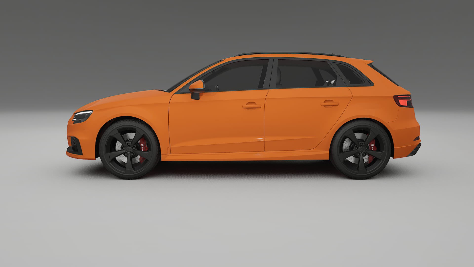 Audi RS3 Sportback 8V facelift LCI TPU Lackskyddsfilm | ROCKET Färgskiftande PPF – Komplett Förskuret Kit