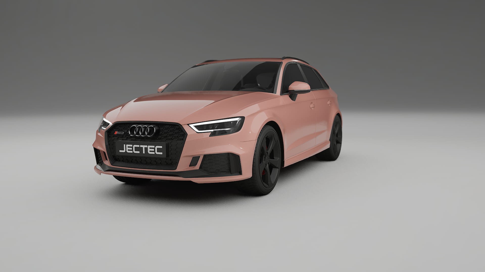 Audi RS3 Sportback 8V facelift LCI TPU Lackskyddsfilm | BLUSH Färgskiftande PPF – Komplett Förskuret Kit