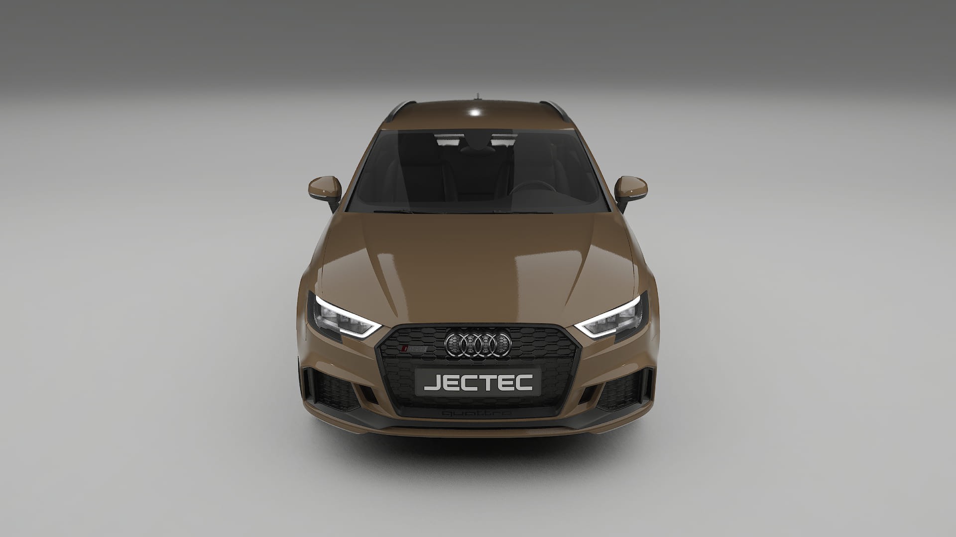 Audi RS3 Sportback 8V facelift LCI TPU Lackskyddsfilm | SAHARA Färgskiftande PPF – Komplett Förskuret Kit