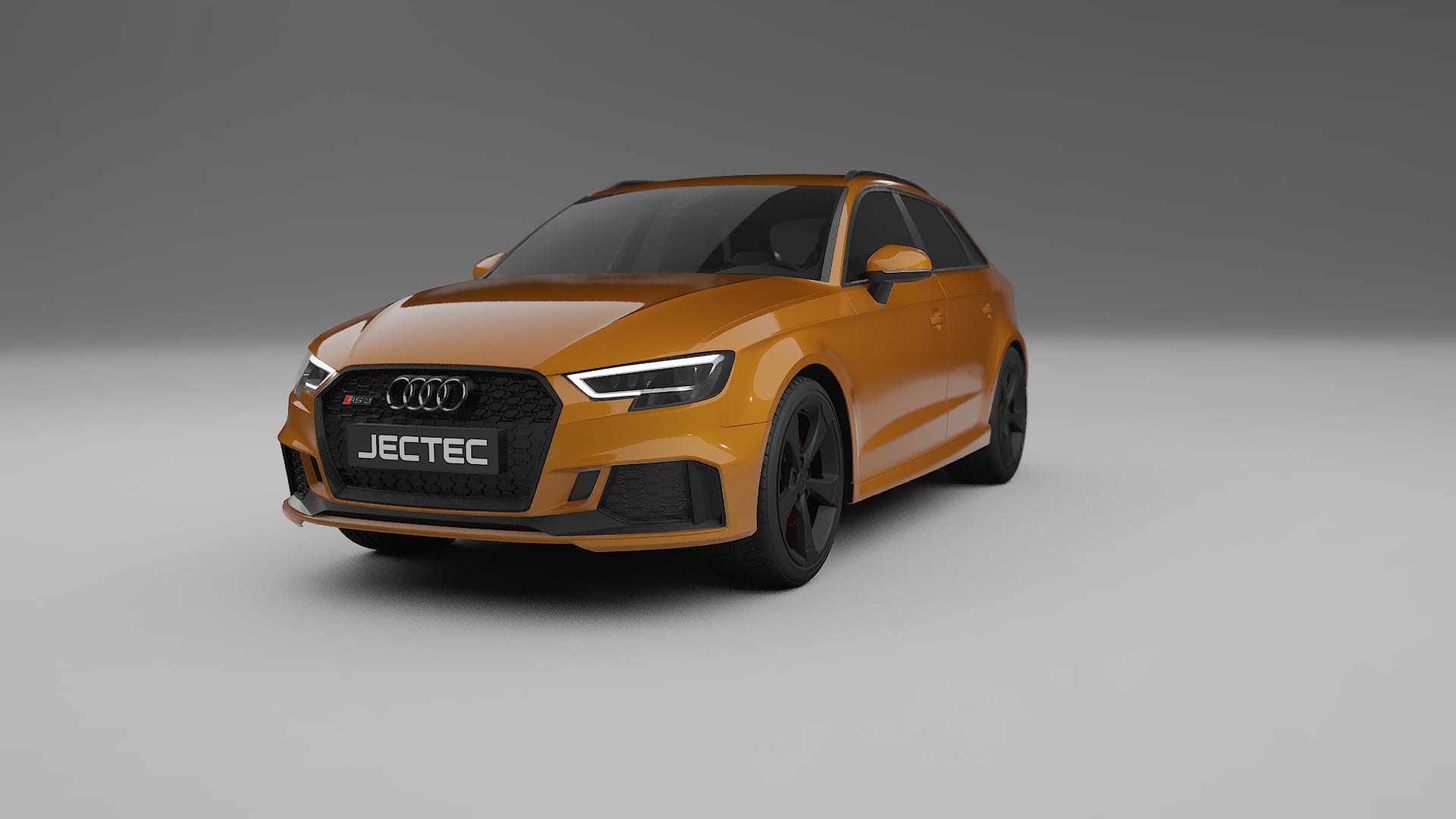 Audi RS3 Sportback 8V facelift LCI TPU Lackskyddsfilm | DAISY Färgskiftande PPF – Komplett Förskuret Kit