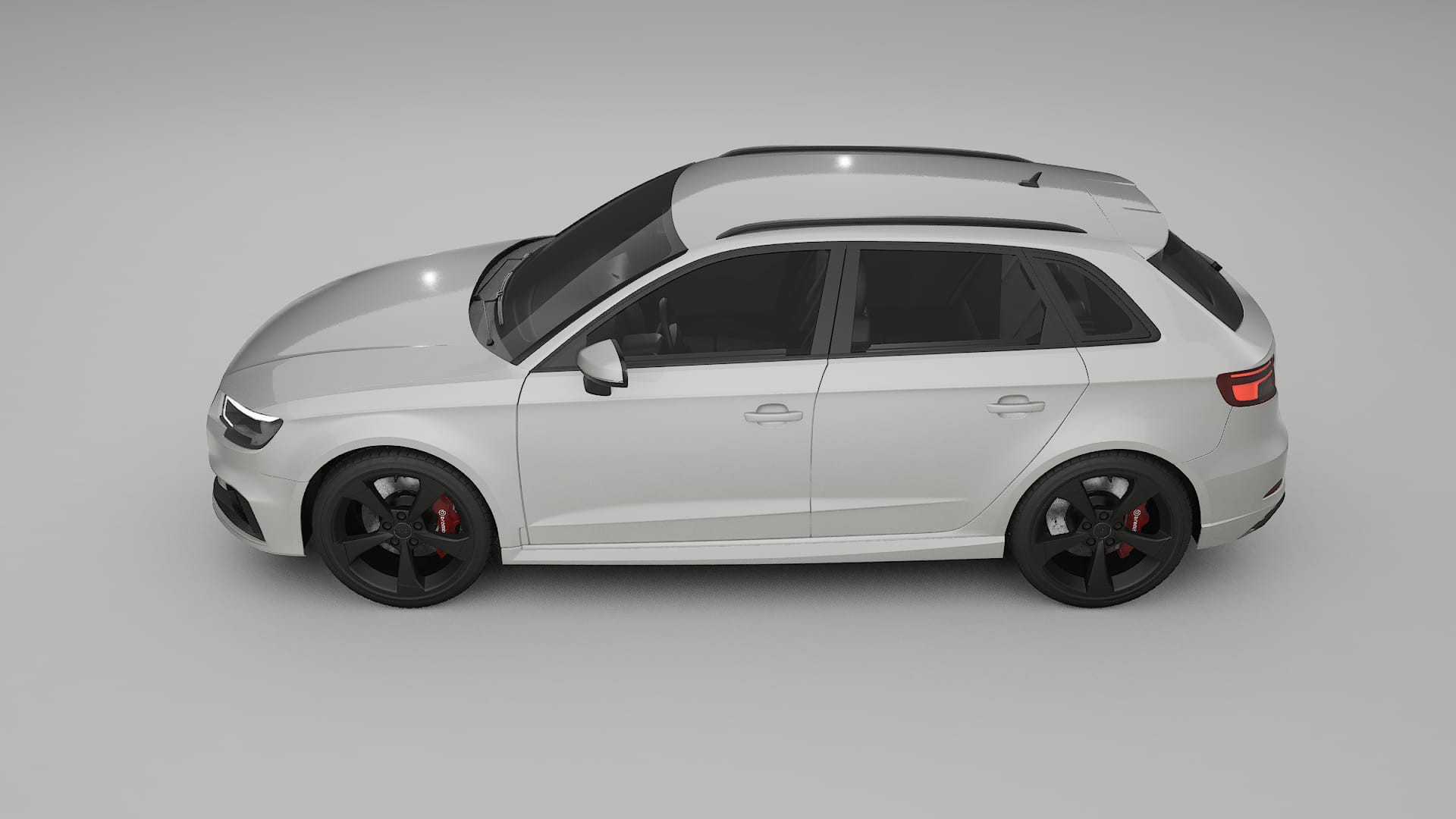 Audi RS3 Sportback 8V facelift LCI TPU Lackskyddsfilm | PEARL Färgskiftande PPF – Komplett Förskuret Kit
