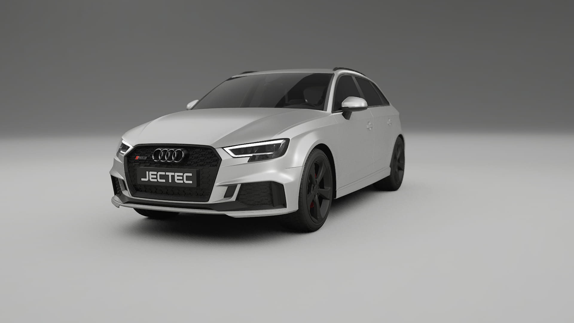 Audi RS3 Sportback 8V facelift LCI TPU Lackskyddsfilm | OPAL Färgskiftande PPF – Komplett Förskuret Kit