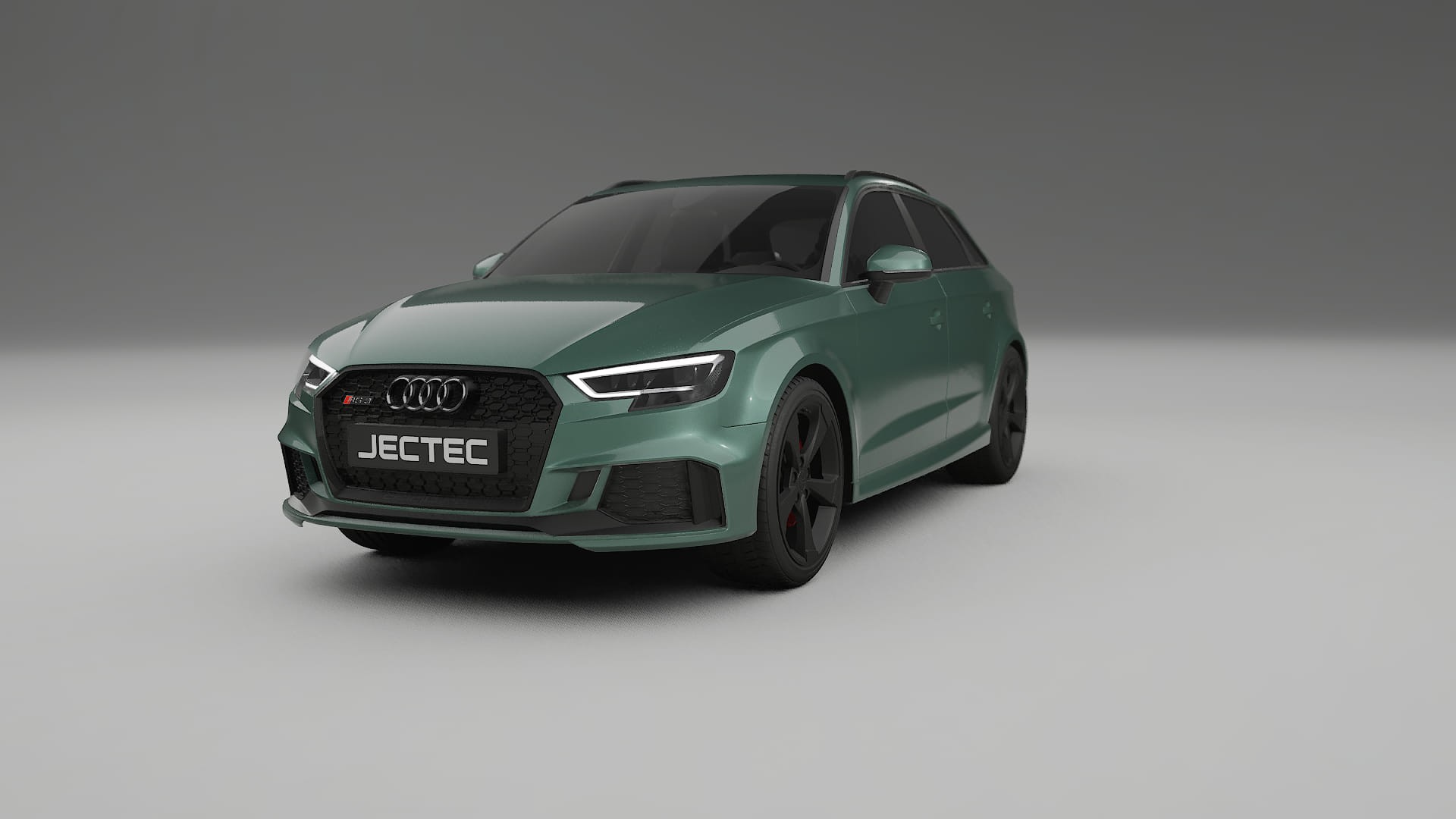 Audi RS3 Sportback 8V facelift LCI TPU Lackskyddsfilm | EVERGREEN Färgskiftande PPF – Komplett Förskuret Kit