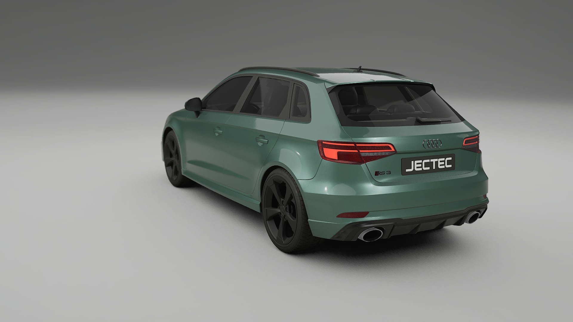 Audi RS3 Sportback 8V facelift LCI TPU Lackskyddsfilm | EVERGREEN Färgskiftande PPF – Komplett Förskuret Kit