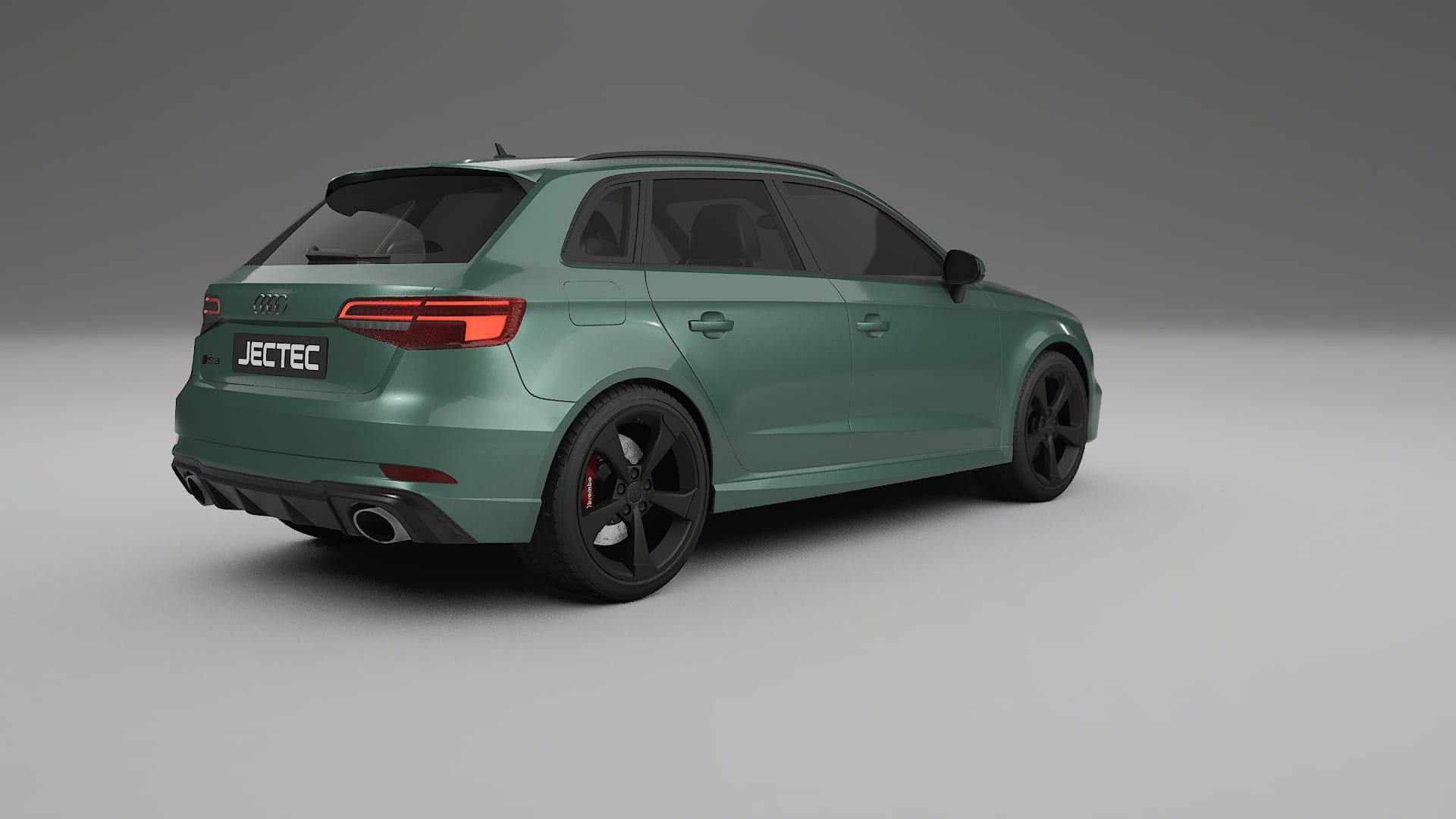 Audi RS3 Sportback 8V facelift LCI TPU Lackskyddsfilm | EVERGREEN Färgskiftande PPF – Komplett Förskuret Kit