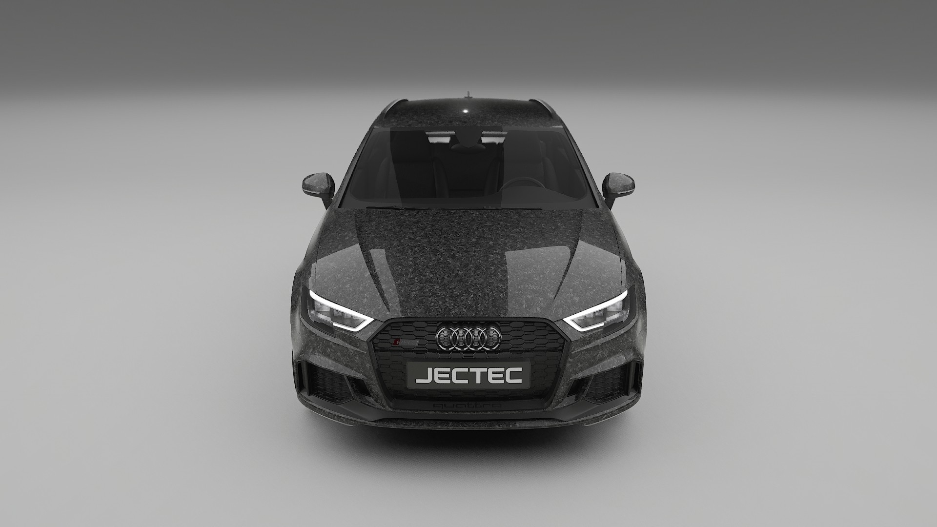 Audi RS3 Sportback 8V facelift LCI TPU Lackskyddsfilm | FORGED S Färgskiftande PPF – Komplett Förskuret Kit