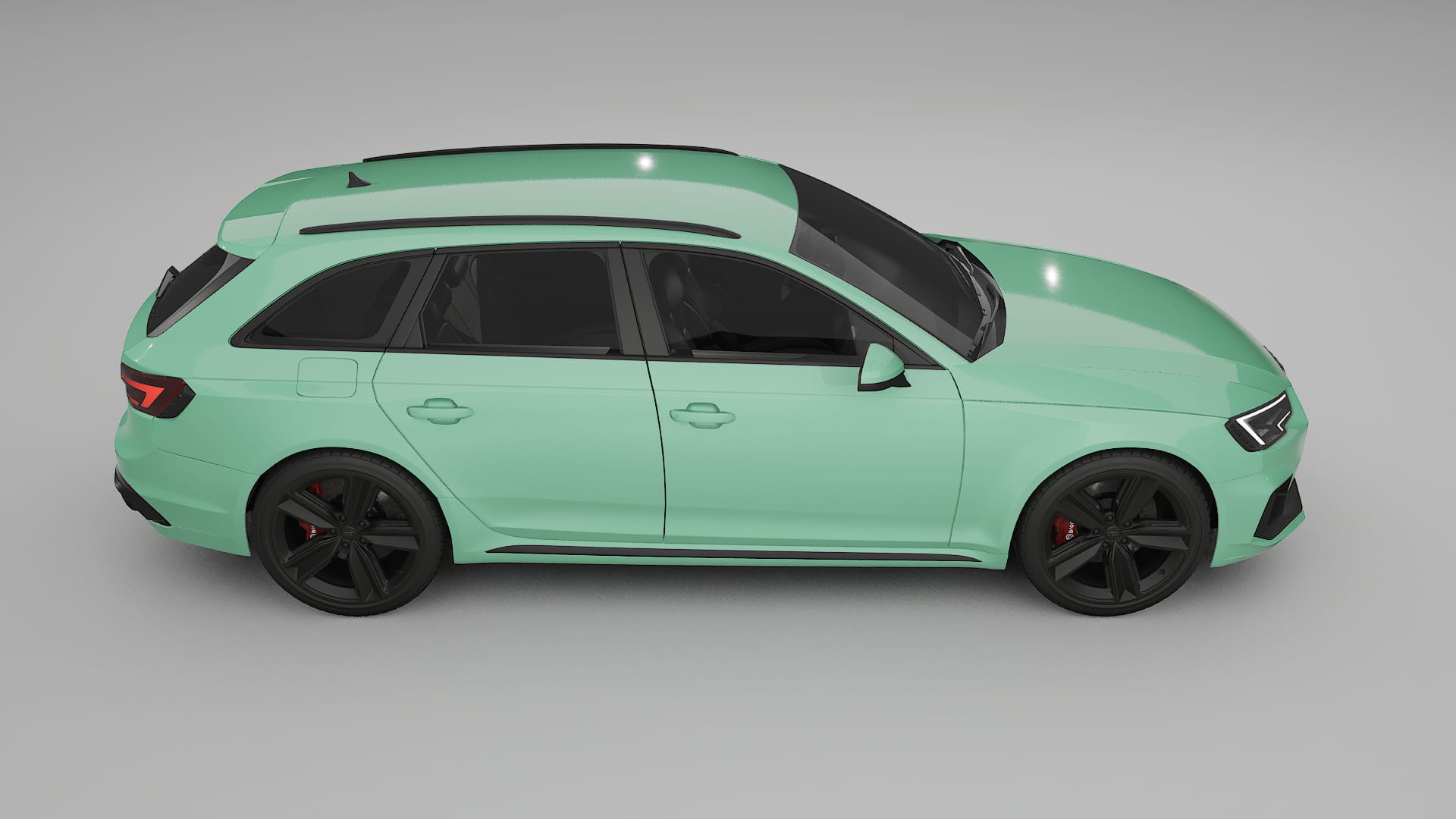Audi RS4 Avant B9 prefacelift pre LCI TPU Lackskyddsfilm | DUSTY Färgskiftande PPF – Komplett Förskuret Kit
