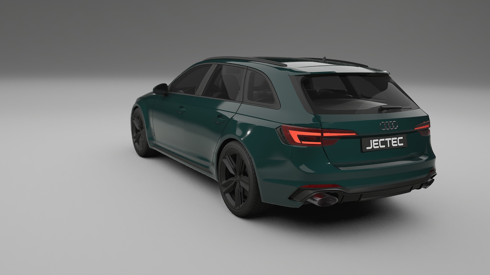 Audi RS4 Avant B9 prefacelift pre LCI TPU Lackskyddsfilm | INFERNO Färgskiftande PPF – Komplett Förskuret Kit