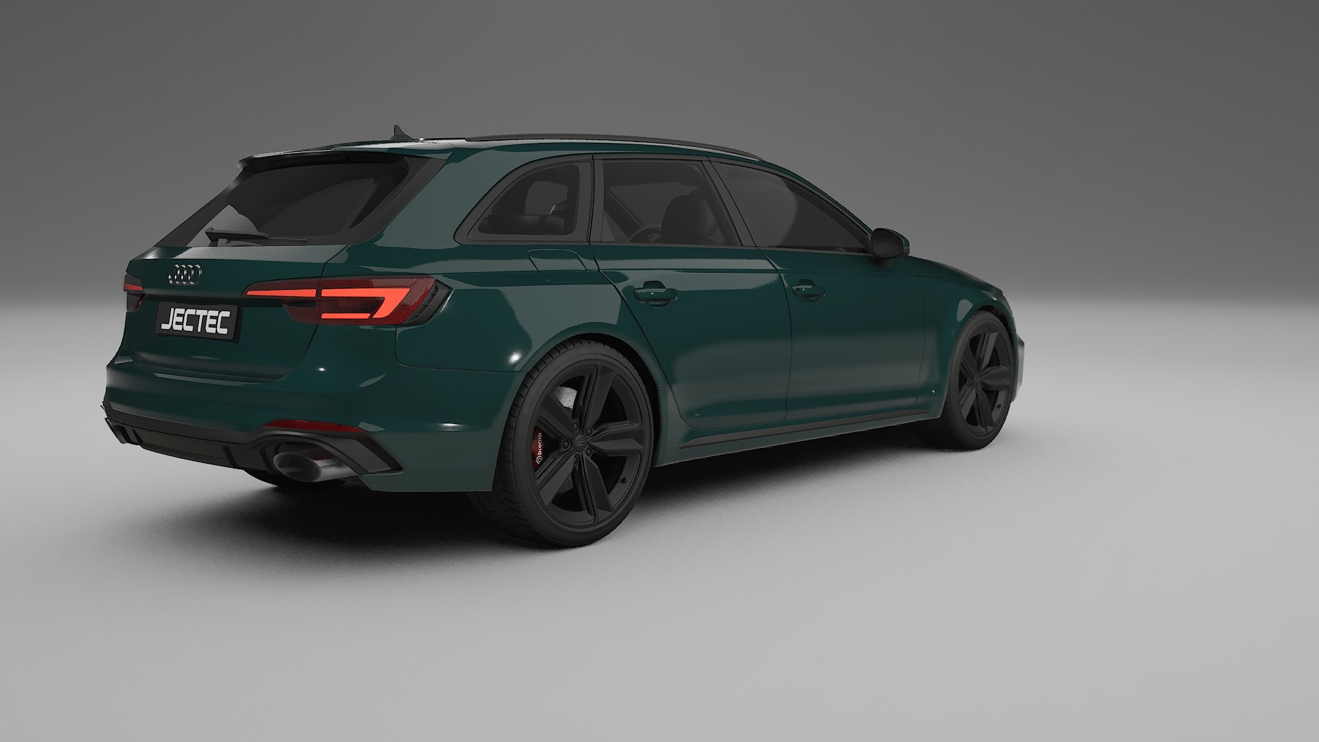 Audi RS4 Avant B9 prefacelift pre LCI TPU Lackskyddsfilm | INFERNO Färgskiftande PPF – Komplett Förskuret Kit