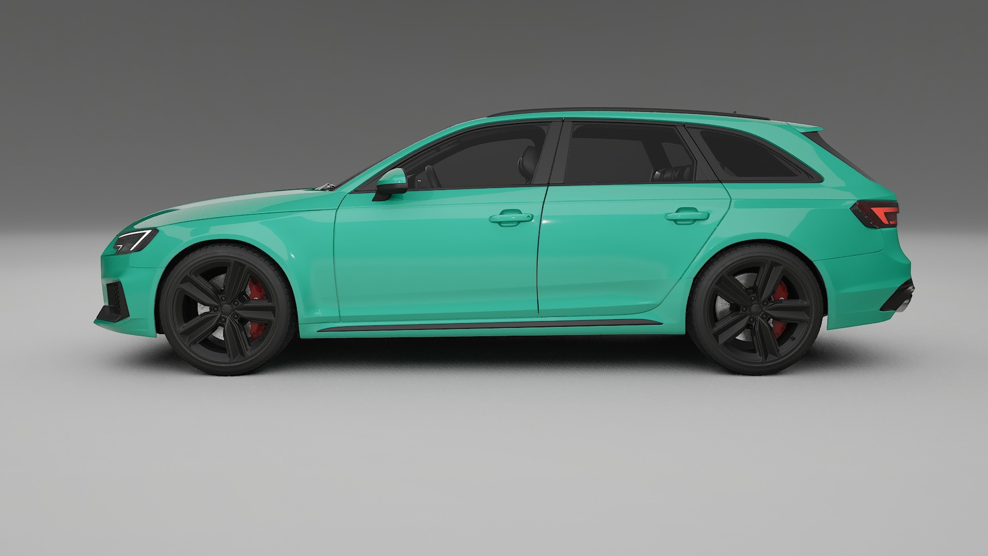 Audi RS4 Avant B9 prefacelift pre LCI TPU Lackskyddsfilm | JEWEL Färgskiftande PPF – Komplett Förskuret Kit