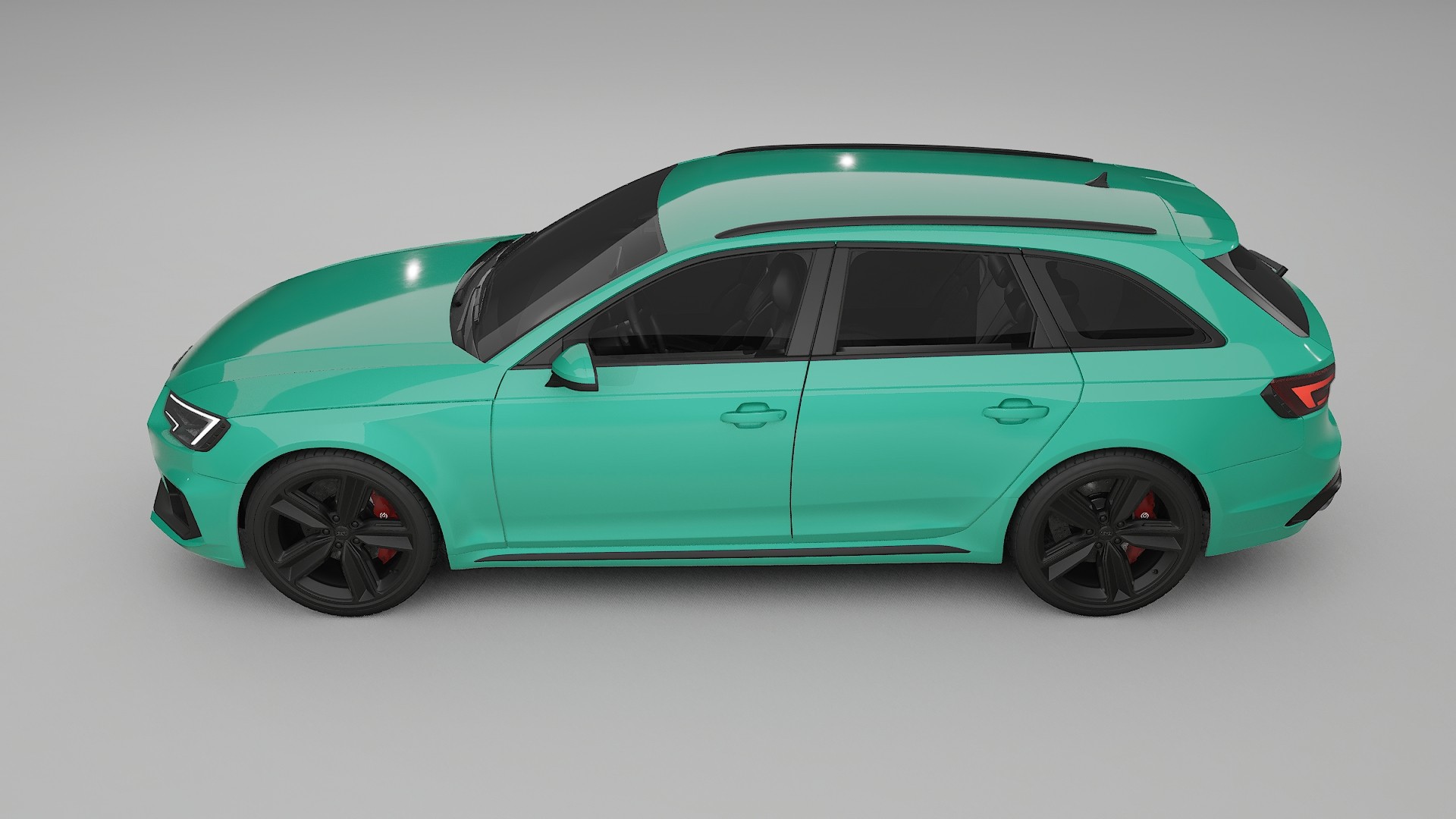 Audi RS4 Avant B9 prefacelift pre LCI TPU Lackskyddsfilm | JEWEL Färgskiftande PPF – Komplett Förskuret Kit