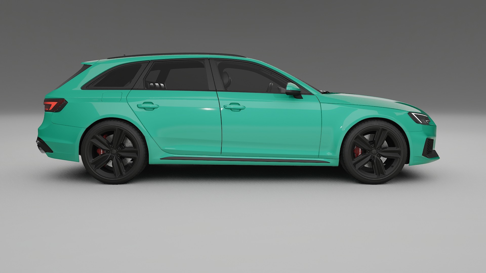 Audi RS4 Avant B9 prefacelift pre LCI TPU Lackskyddsfilm | JEWEL Färgskiftande PPF – Komplett Förskuret Kit