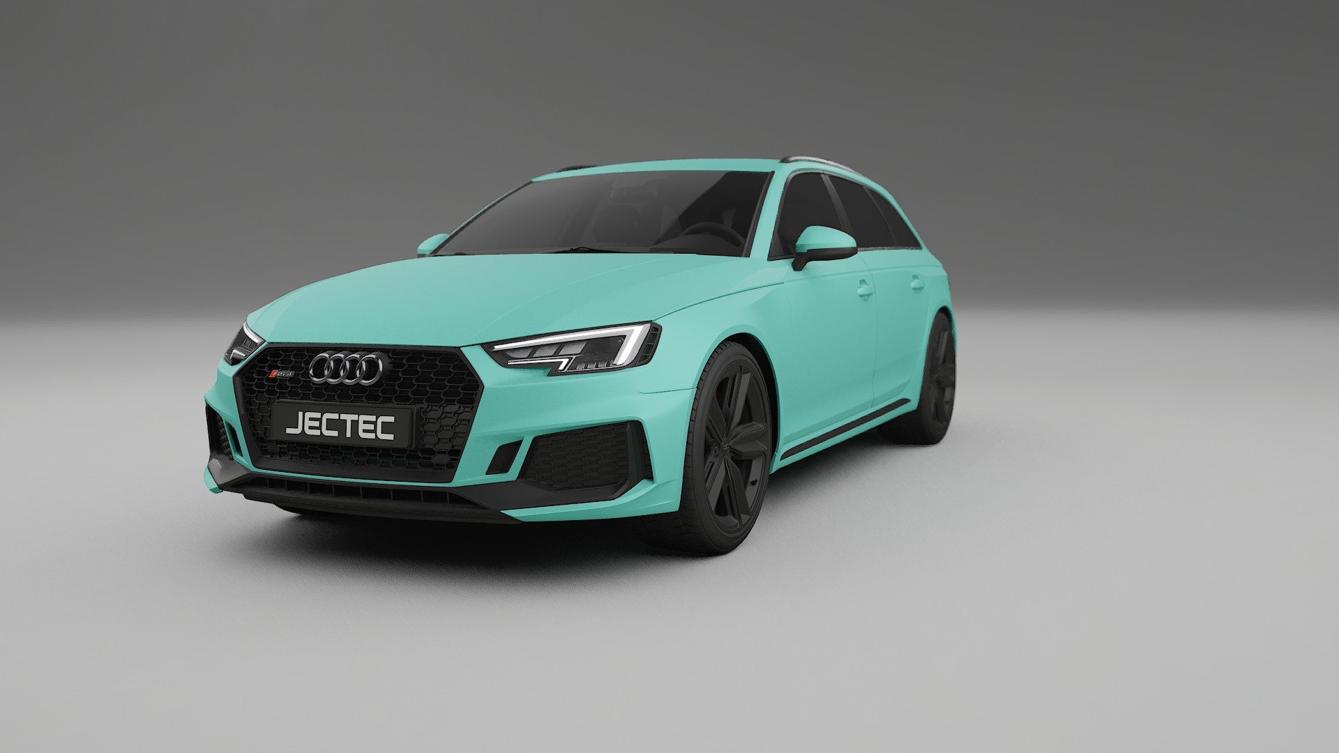 Audi RS4 Avant B9 prefacelift pre LCI TPU Lackskyddsfilm | FROST Färgskiftande PPF – Komplett Förskuret Kit