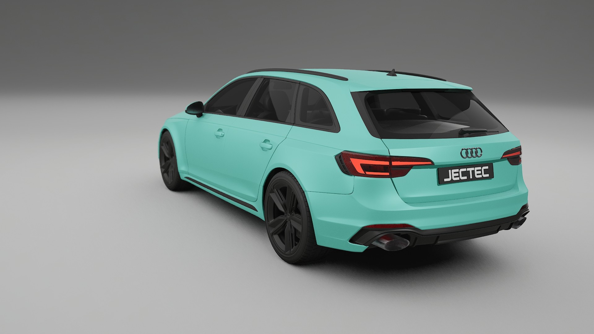 Audi RS4 Avant B9 prefacelift pre LCI TPU Lackskyddsfilm | FROST Färgskiftande PPF – Komplett Förskuret Kit