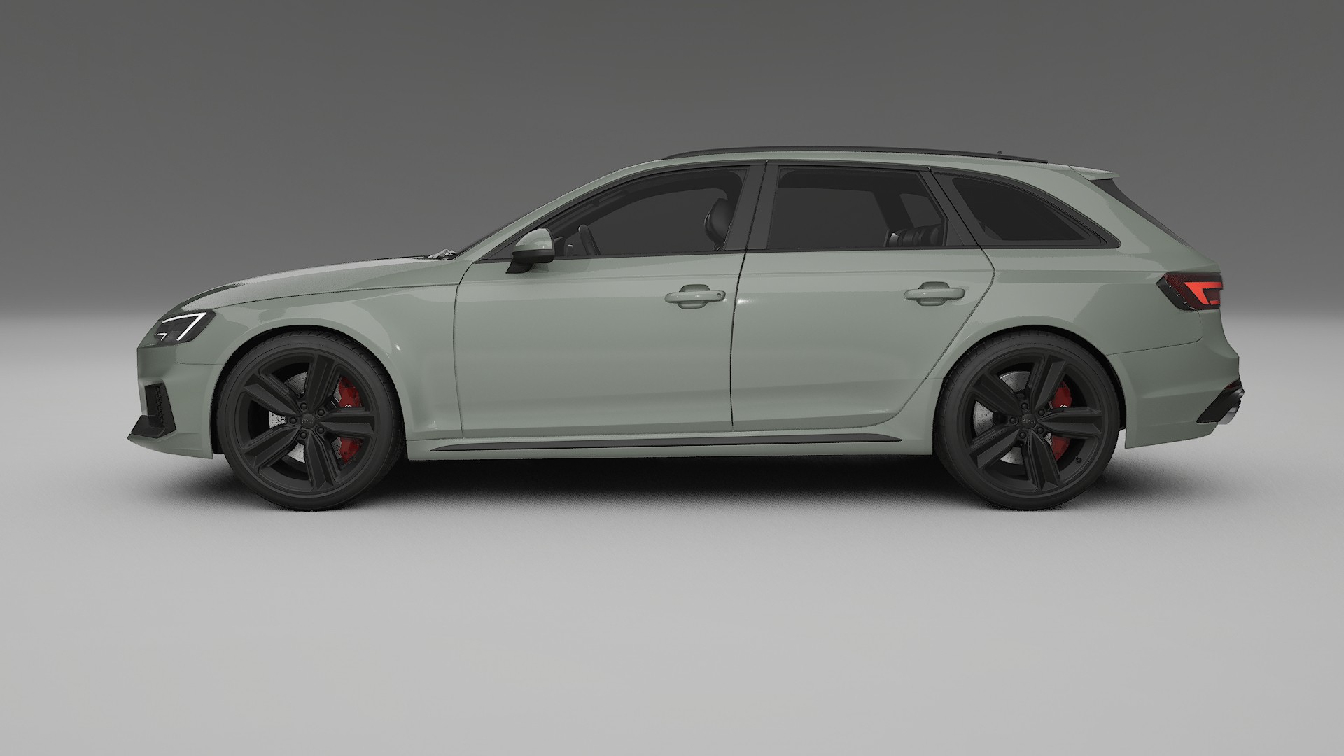 Audi RS4 Avant B9 prefacelift pre LCI TPU Lackskyddsfilm | SLATE Färgskiftande PPF – Komplett Förskuret Kit