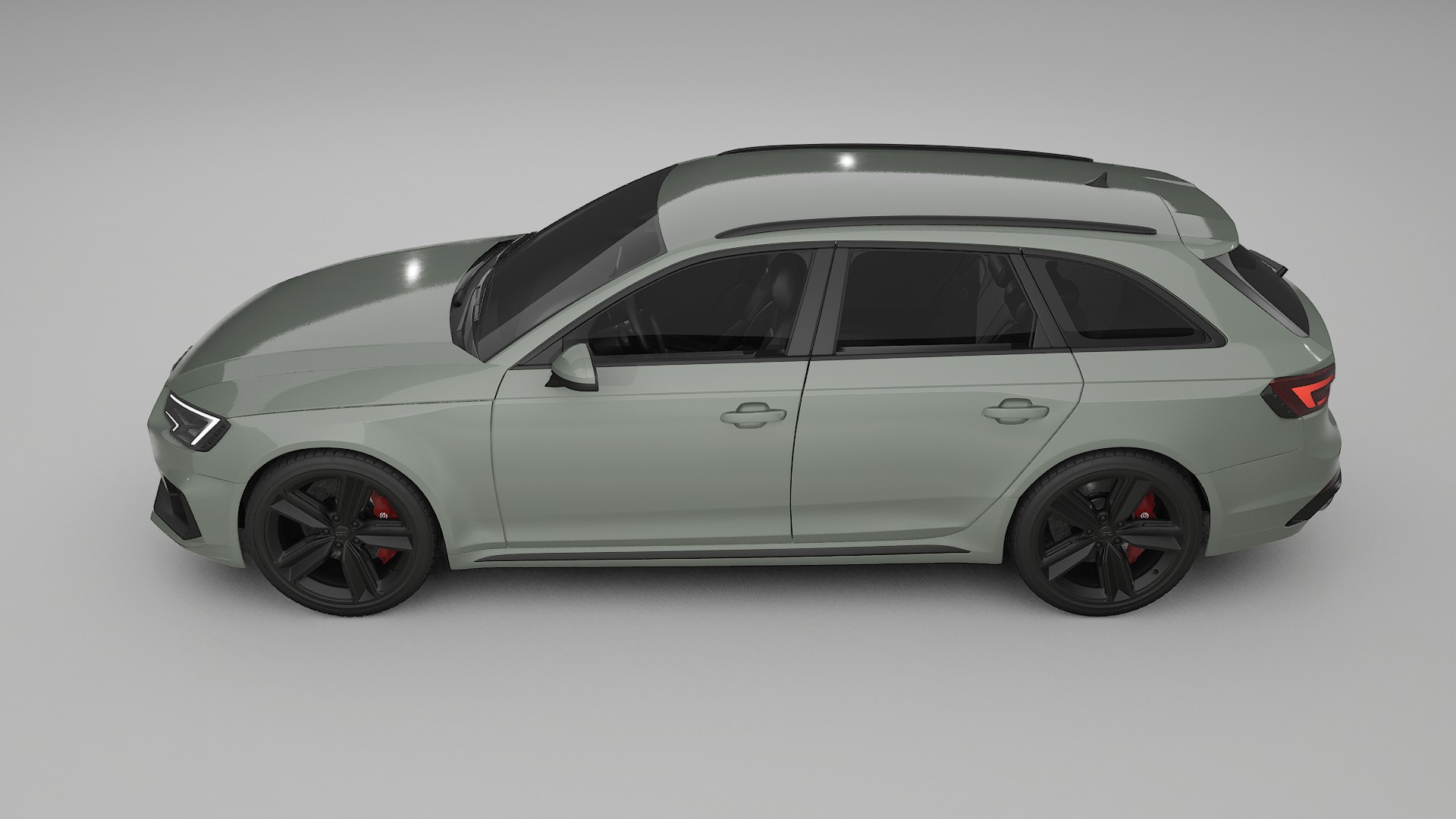 Audi RS4 Avant B9 prefacelift pre LCI TPU Lackskyddsfilm | SLATE Färgskiftande PPF – Komplett Förskuret Kit