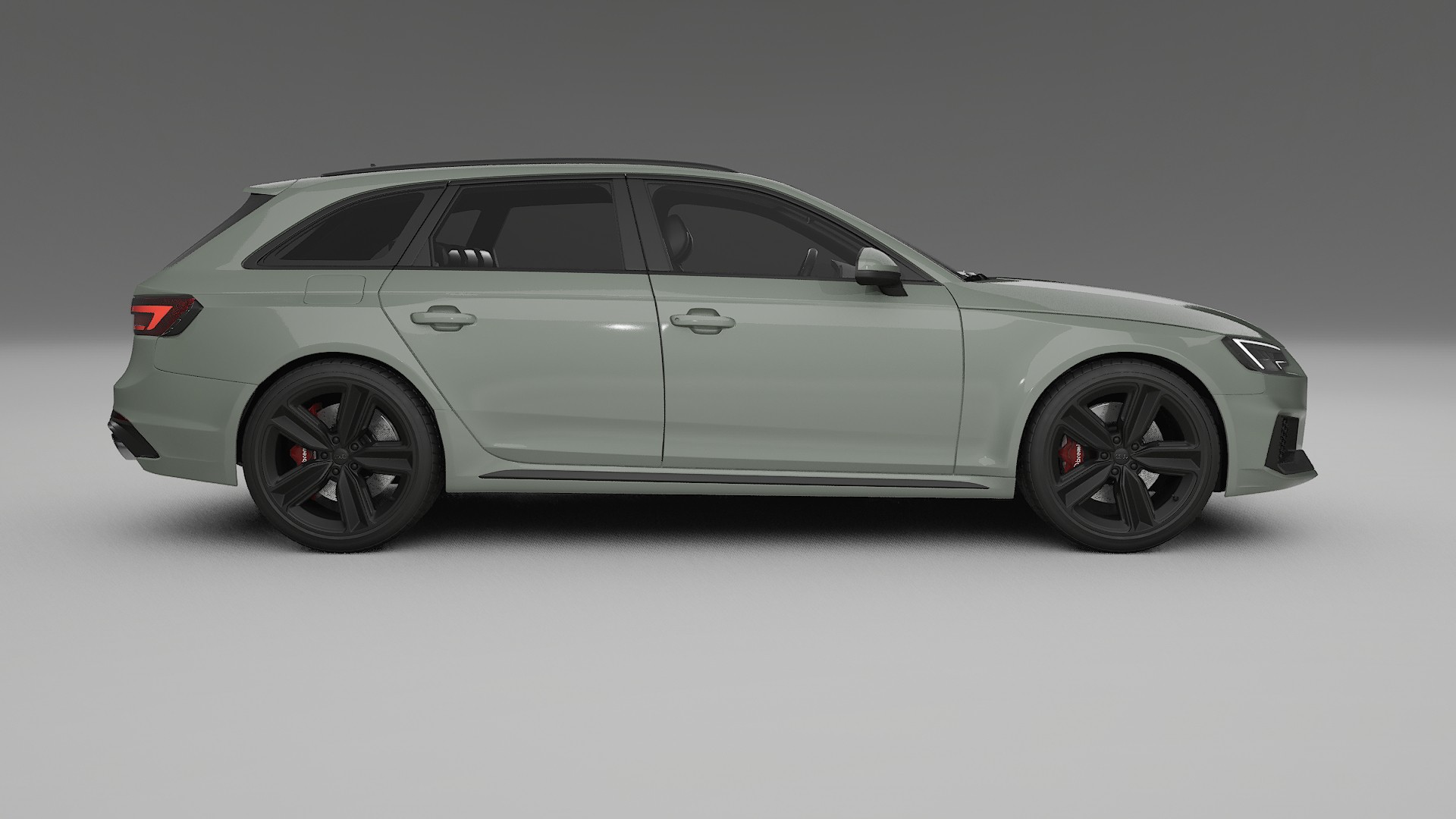 Audi RS4 Avant B9 prefacelift pre LCI TPU Lackskyddsfilm | SLATE Färgskiftande PPF – Komplett Förskuret Kit