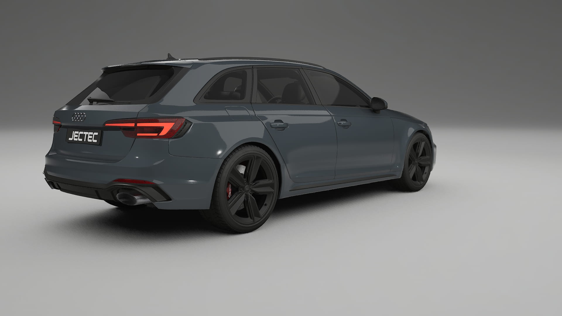 Audi RS4 Avant B9 prefacelift pre LCI TPU Lackskyddsfilm | GRANITE Färgskiftande PPF – Komplett Förskuret Kit