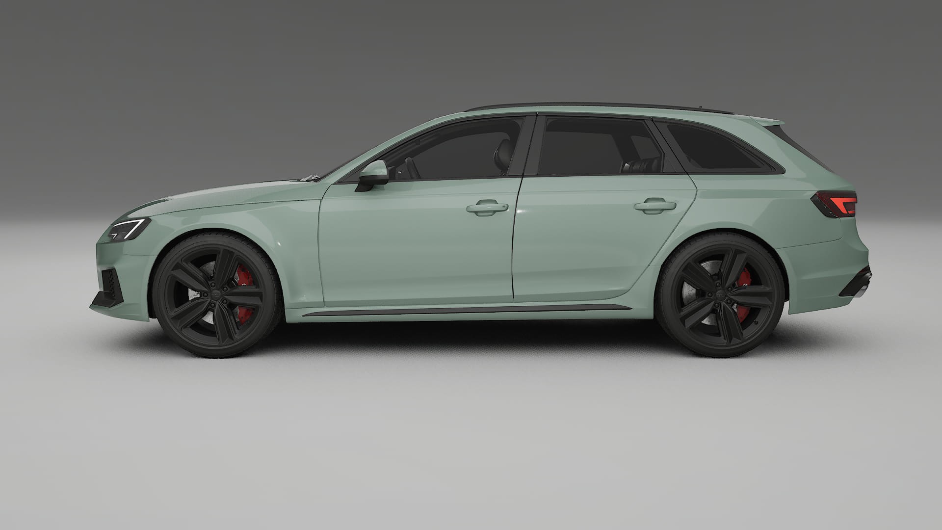 Audi RS4 Avant B9 prefacelift pre LCI TPU Lackskyddsfilm | CINDER Färgskiftande PPF – Komplett Förskuret Kit
