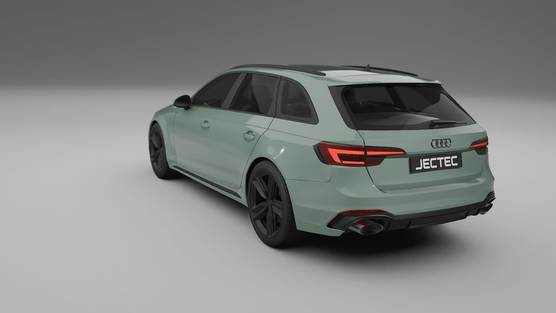Audi RS4 Avant B9 prefacelift pre LCI TPU Lackskyddsfilm | CINDER Färgskiftande PPF – Komplett Förskuret Kit