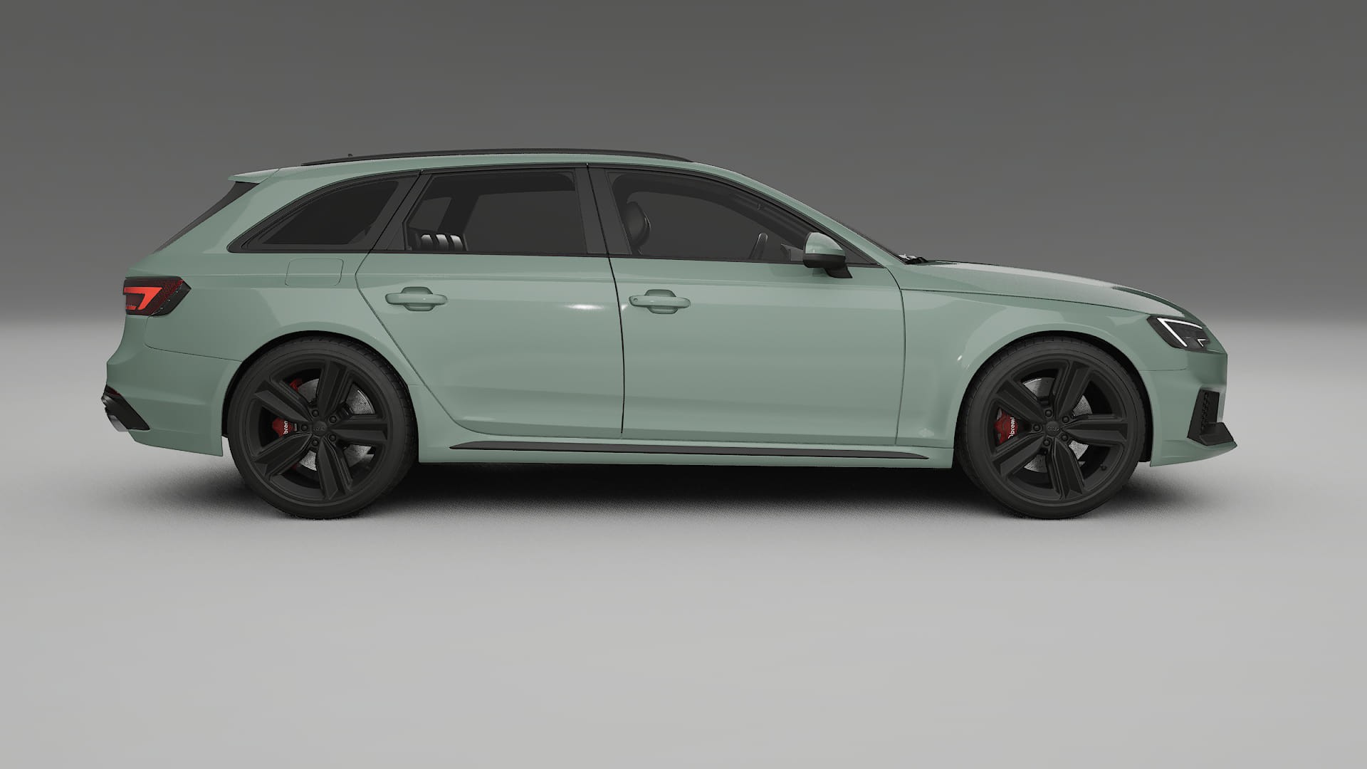 Audi RS4 Avant B9 prefacelift pre LCI TPU Lackskyddsfilm | CINDER Färgskiftande PPF – Komplett Förskuret Kit