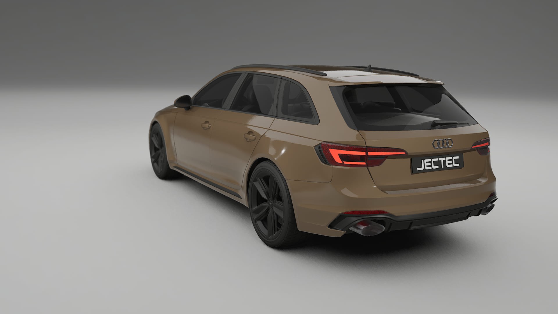 Audi RS4 Avant B9 prefacelift pre LCI TPU Lackskyddsfilm | SAHARA Färgskiftande PPF – Komplett Förskuret Kit