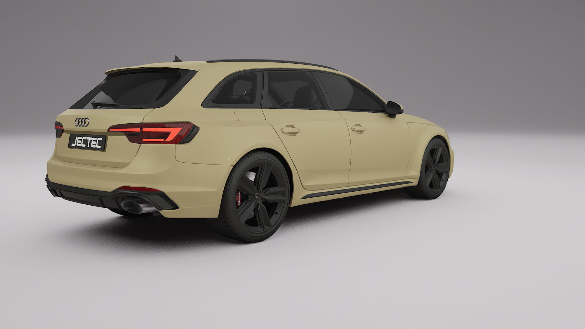 Audi RS4 Avant B9 prefacelift pre LCI TPU Lackskyddsfilm | SAND Färgskiftande PPF – Komplett Förskuret Kit
