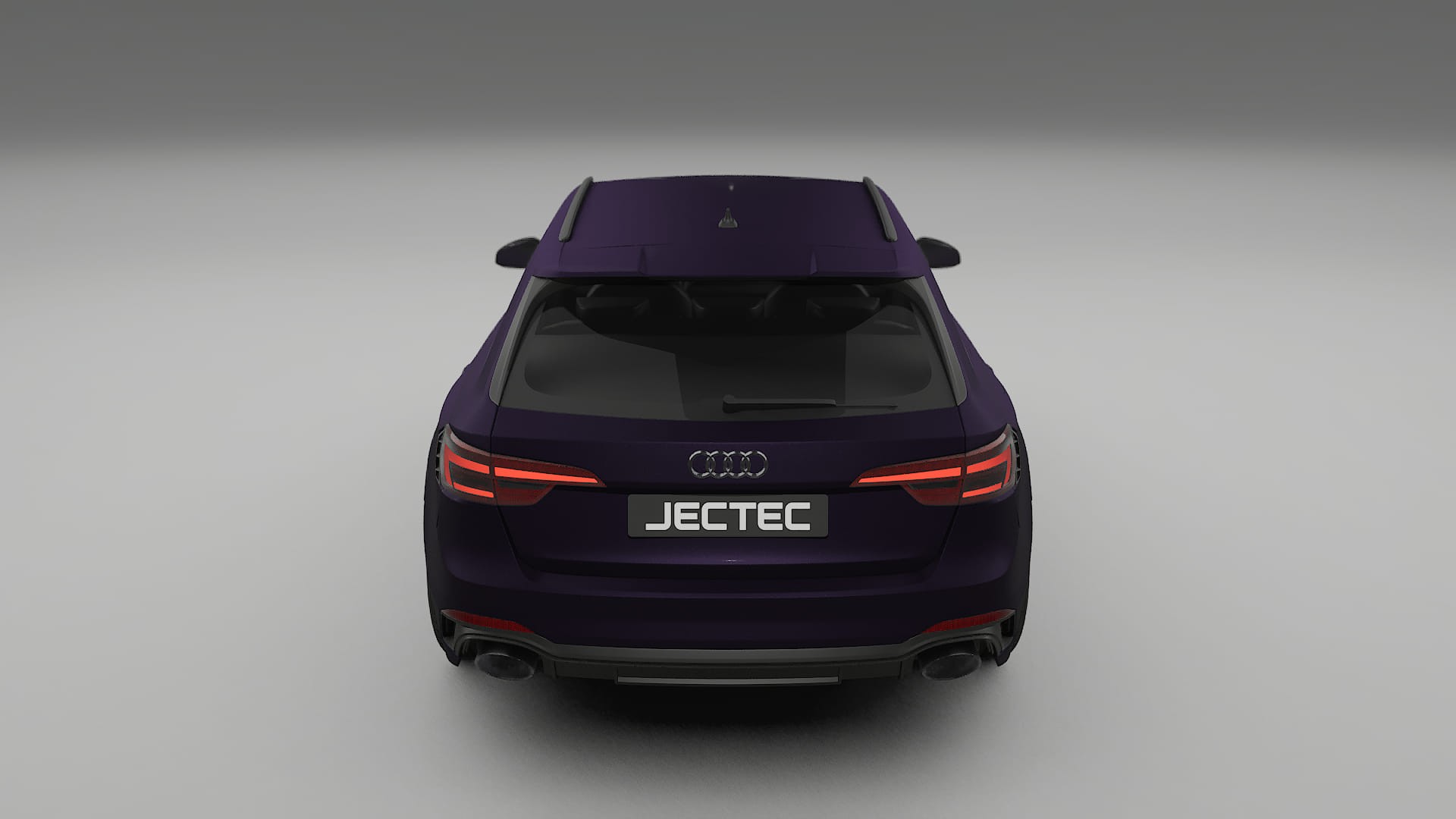 Audi RS4 Avant B9 prefacelift pre LCI TPU Lackskyddsfilm | VIOLET Färgskiftande PPF – Komplett Förskuret Kit