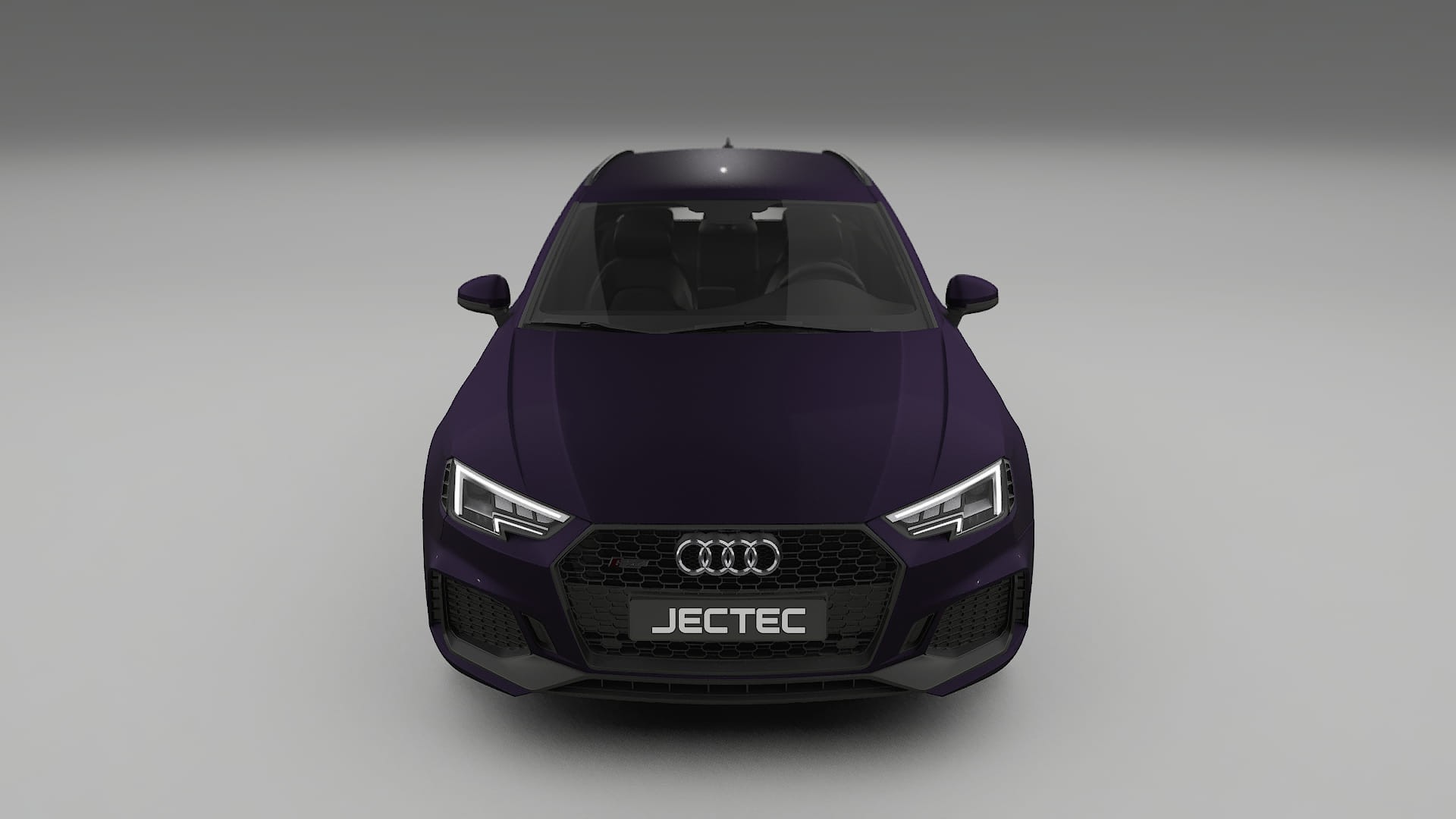 Audi RS4 Avant B9 prefacelift pre LCI TPU Lackskyddsfilm | VIOLET Färgskiftande PPF – Komplett Förskuret Kit