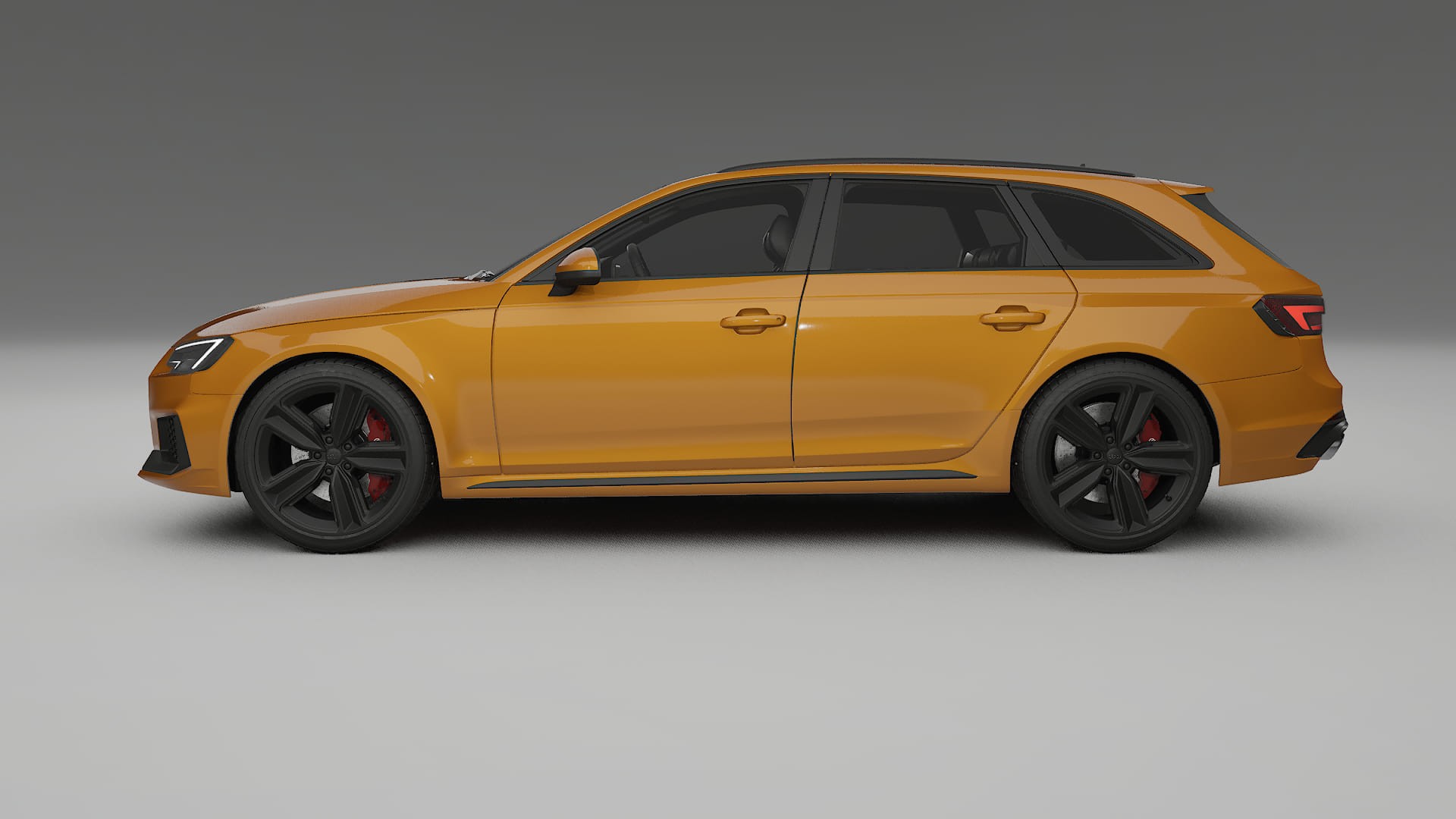 Audi RS4 Avant B9 prefacelift pre LCI TPU Lackskyddsfilm | DAISY Färgskiftande PPF – Komplett Förskuret Kit