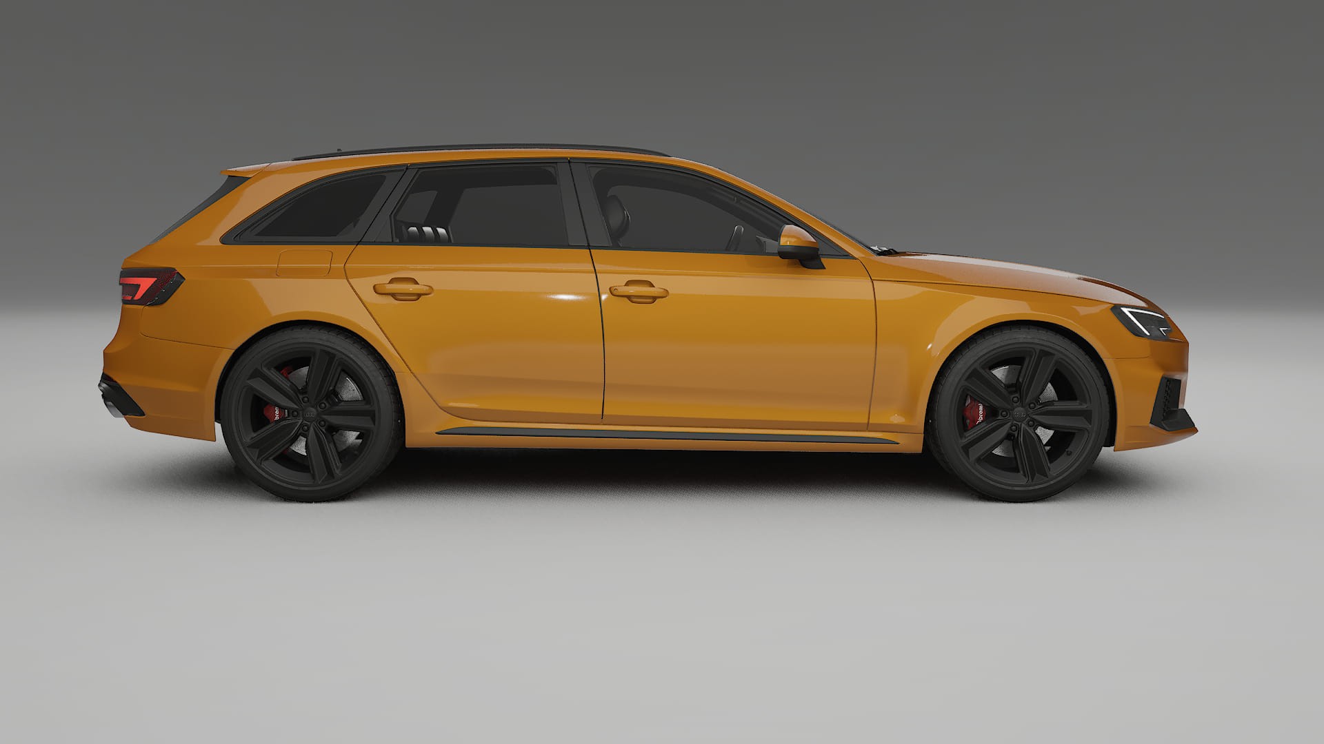 Audi RS4 Avant B9 prefacelift pre LCI TPU Lackskyddsfilm | DAISY Färgskiftande PPF – Komplett Förskuret Kit