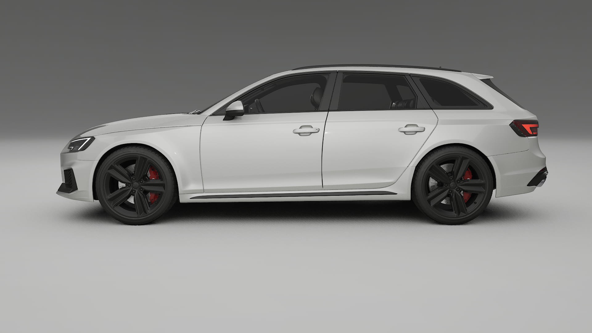Audi RS4 Avant B9 prefacelift pre LCI TPU Lackskyddsfilm | PEARL Färgskiftande PPF – Komplett Förskuret Kit