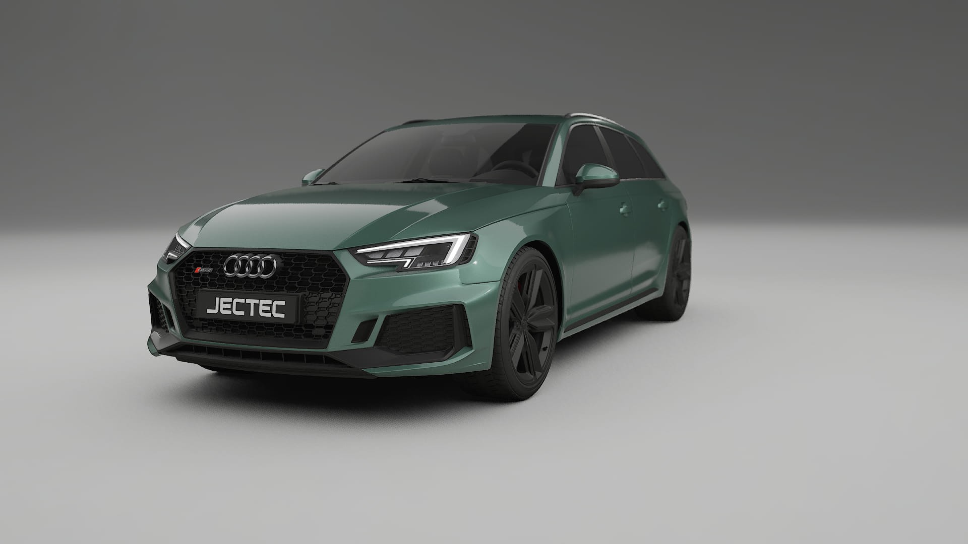 Audi RS4 Avant B9 prefacelift pre LCI TPU Lackskyddsfilm | EVERGREEN Färgskiftande PPF – Komplett Förskuret Kit