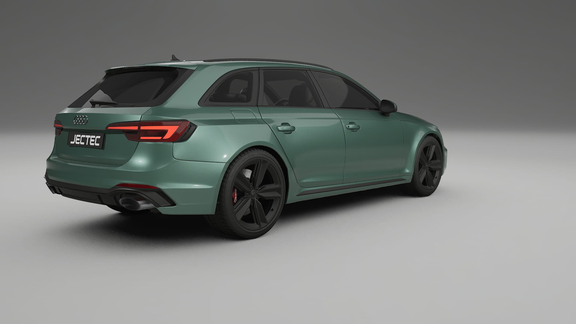 Audi RS4 Avant B9 prefacelift pre LCI TPU Lackskyddsfilm | EVERGREEN Färgskiftande PPF – Komplett Förskuret Kit