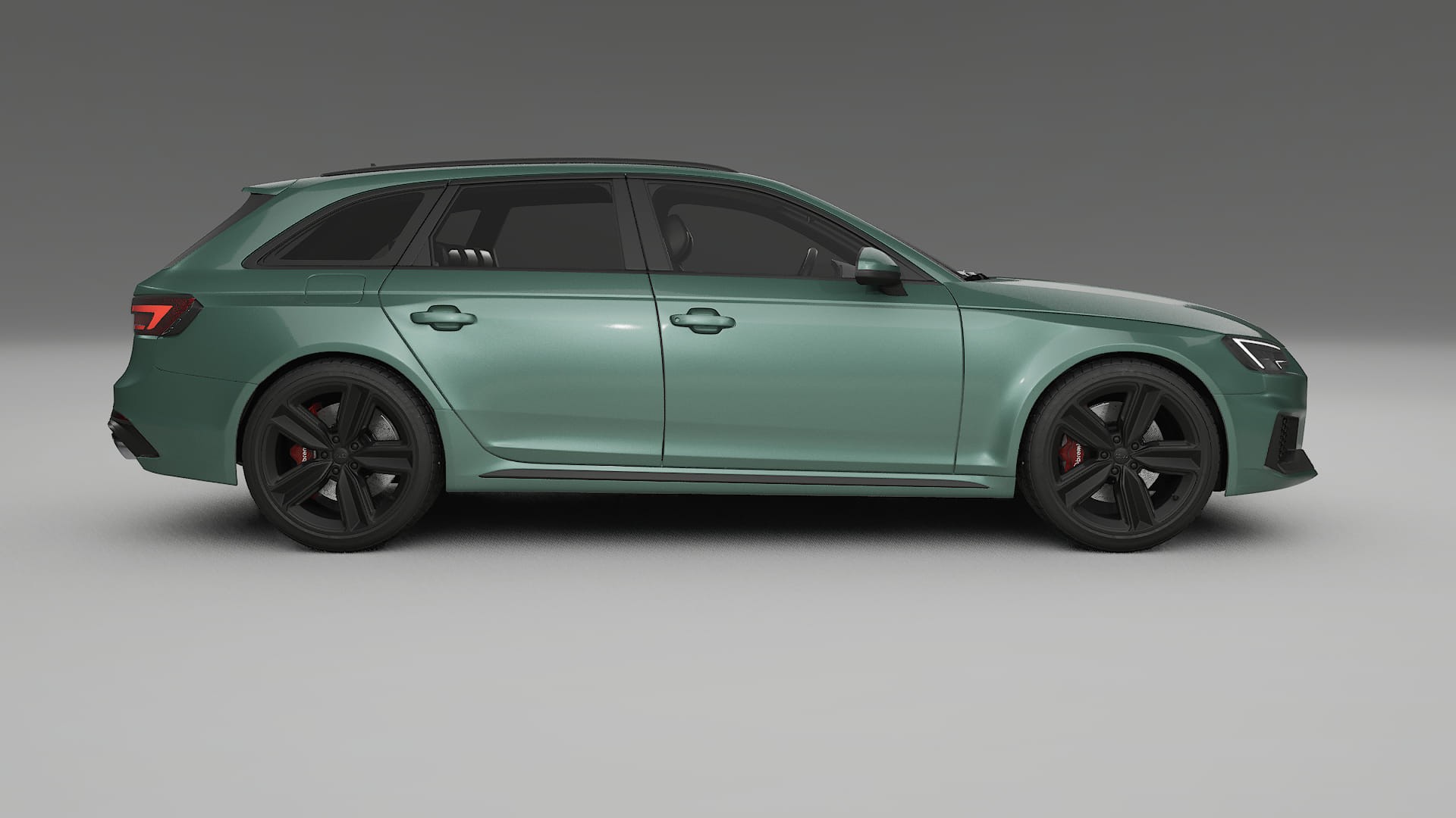 Audi RS4 Avant B9 prefacelift pre LCI TPU Lackskyddsfilm | EVERGREEN Färgskiftande PPF – Komplett Förskuret Kit
