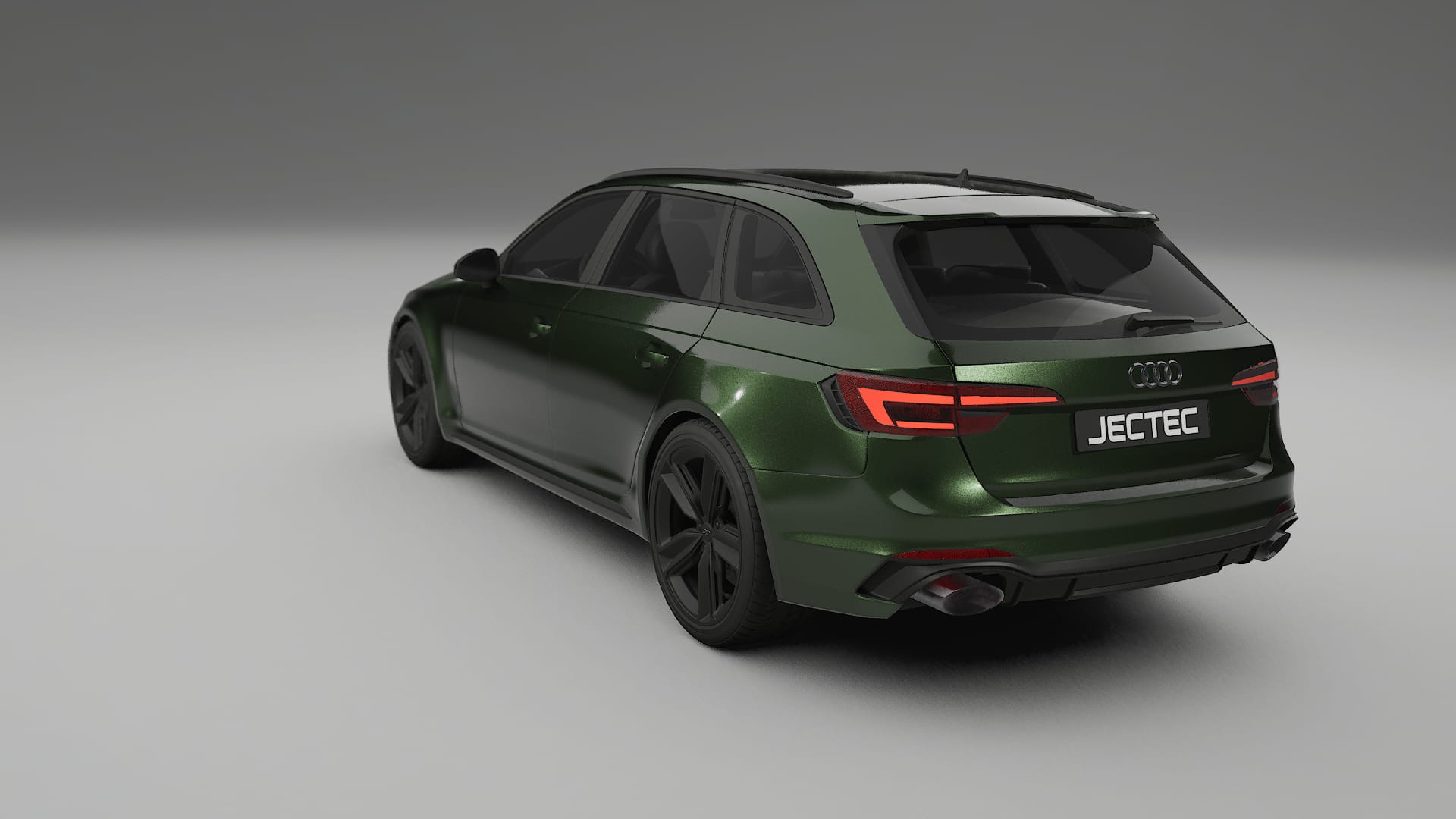 Audi RS4 Avant B9 prefacelift pre LCI TPU Lackskyddsfilm | LAGOON Färgskiftande PPF – Komplett Förskuret Kit