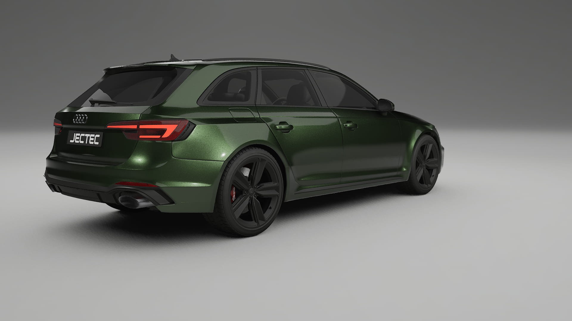 Audi RS4 Avant B9 prefacelift pre LCI TPU Lackskyddsfilm | LAGOON Färgskiftande PPF – Komplett Förskuret Kit