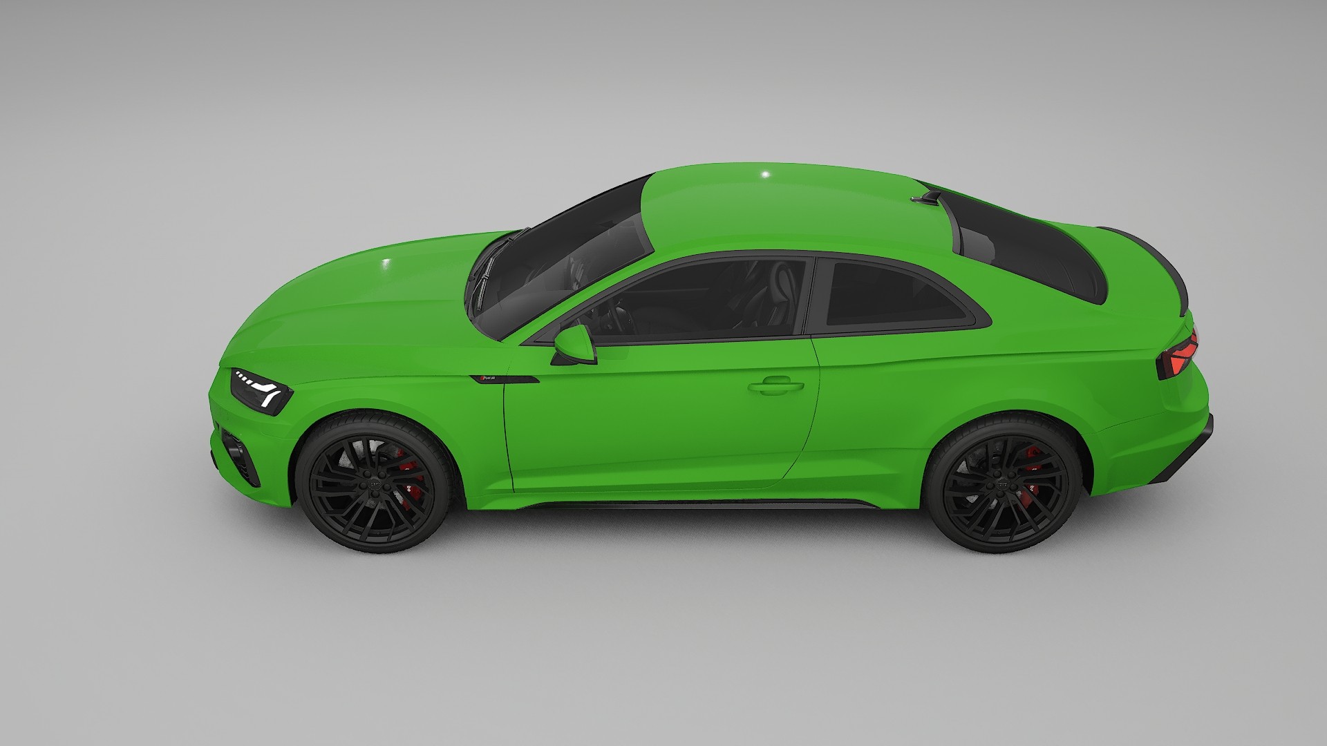 Audi RS5 Coupe B9 facelift pre LCI TPU Lackskyddsfilm | VENOM Färgskiftande PPF – Komplett Förskuret Kit