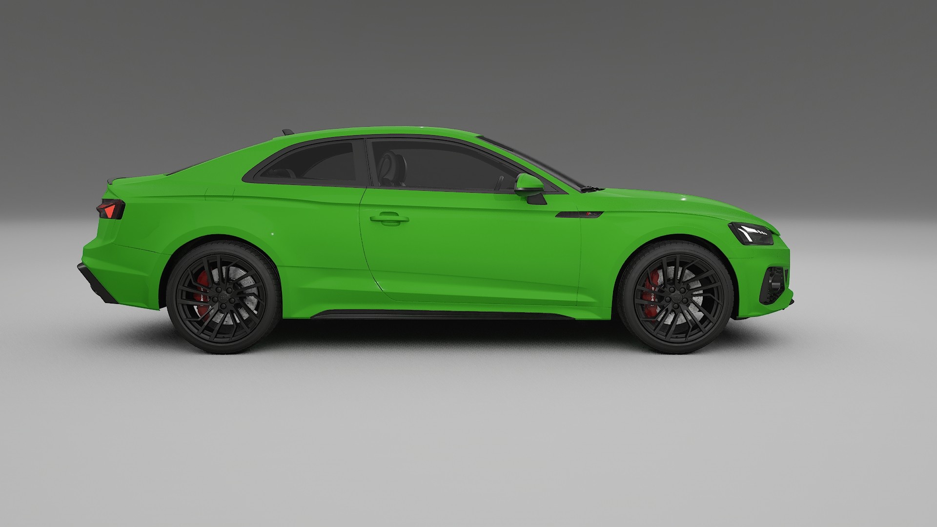 Audi RS5 Coupe B9 facelift pre LCI TPU Lackskyddsfilm | VENOM Färgskiftande PPF – Komplett Förskuret Kit