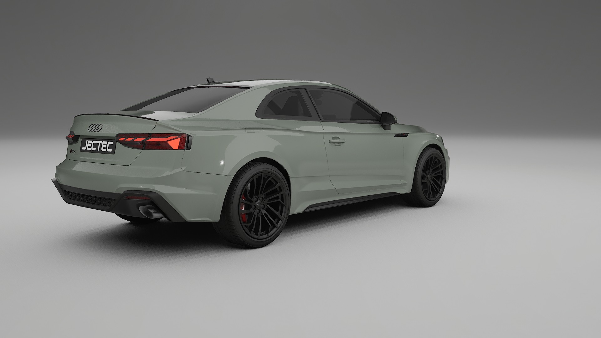 Audi RS5 Coupe B9 facelift pre LCI TPU Lackskyddsfilm | SLATE Färgskiftande PPF – Komplett Förskuret Kit