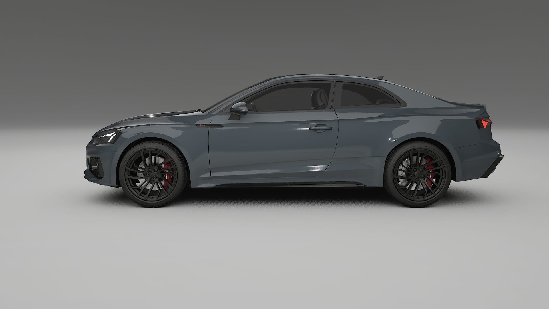 Audi RS5 Coupe B9 facelift pre LCI TPU Lackskyddsfilm | GRANITE Färgskiftande PPF – Komplett Förskuret Kit