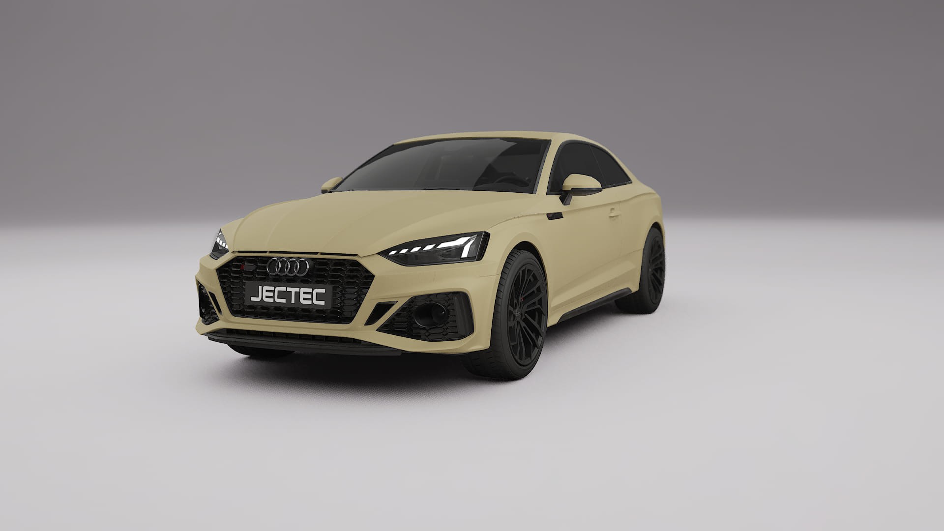 Audi RS5 Coupe B9 facelift pre LCI TPU Lackskyddsfilm | SAND Färgskiftande PPF – Komplett Förskuret Kit