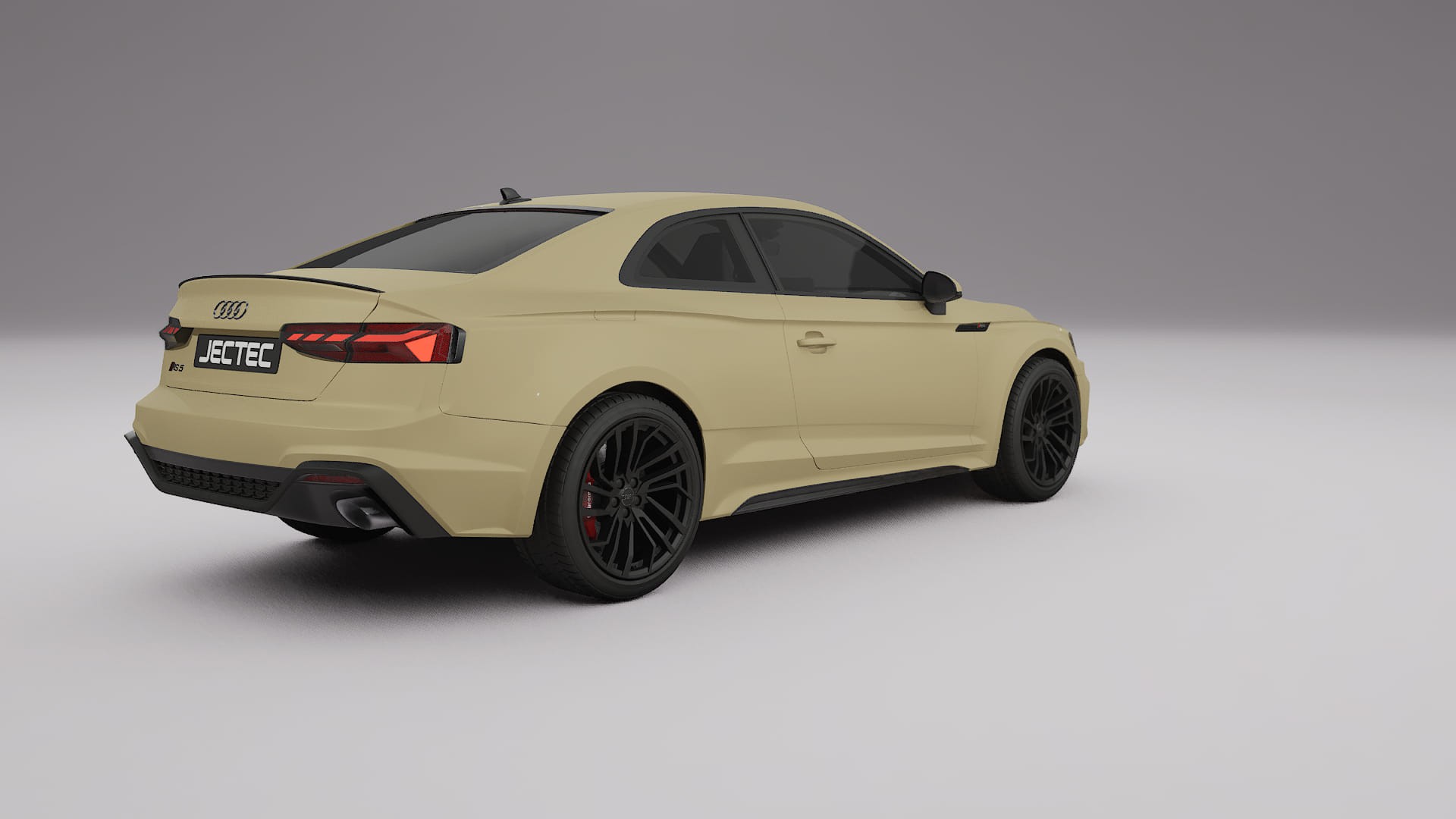 Audi RS5 Coupe B9 facelift pre LCI TPU Lackskyddsfilm | SAND Färgskiftande PPF – Komplett Förskuret Kit