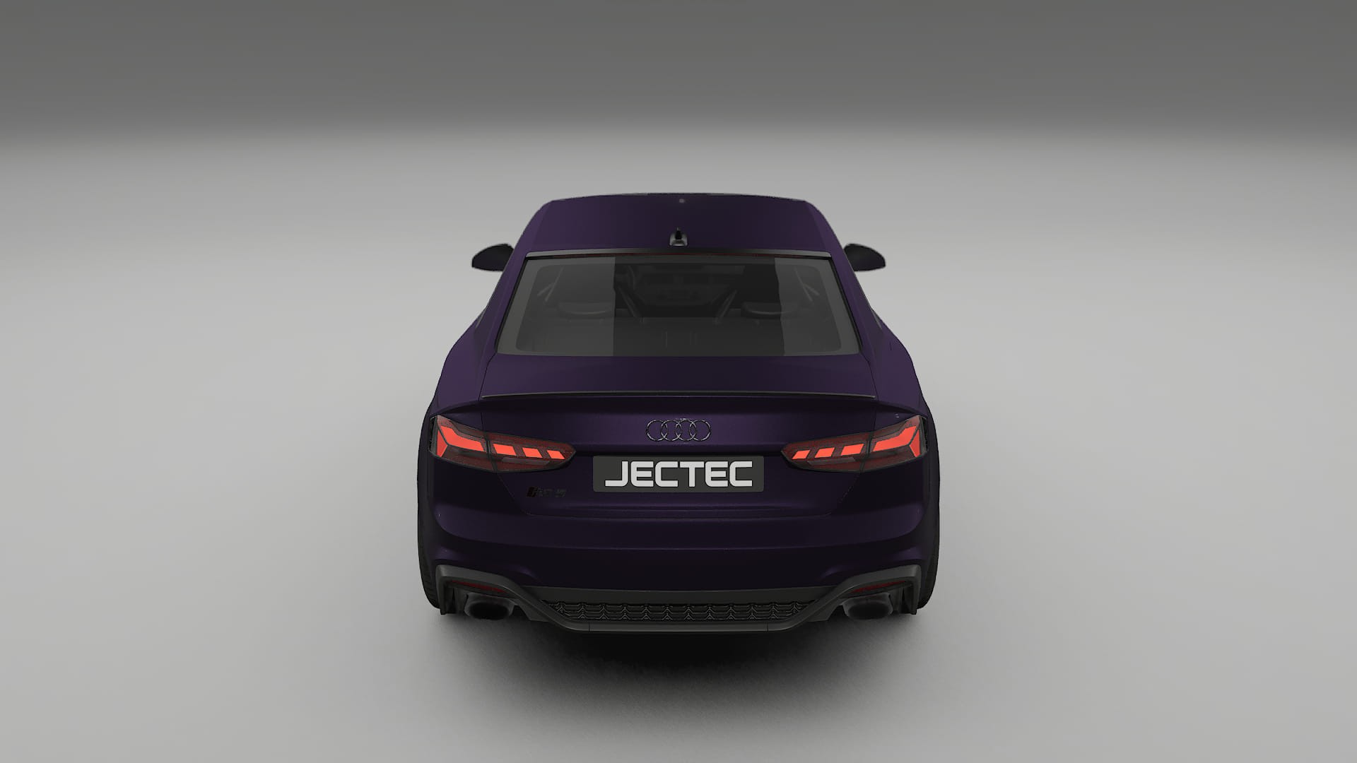 Audi RS5 Coupe B9 facelift pre LCI TPU Lackskyddsfilm | VIOLET Färgskiftande PPF – Komplett Förskuret Kit